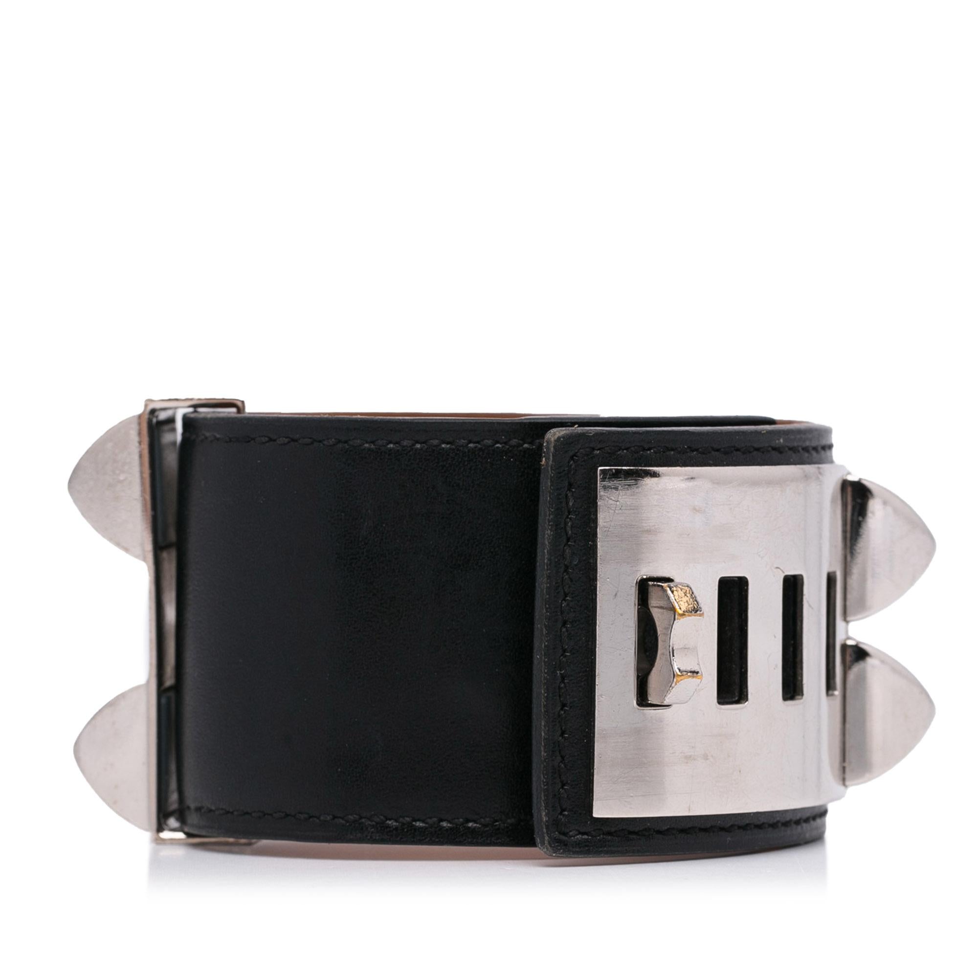 Hermes Collier de Chien Bracelet (SHG-nyWD2o)