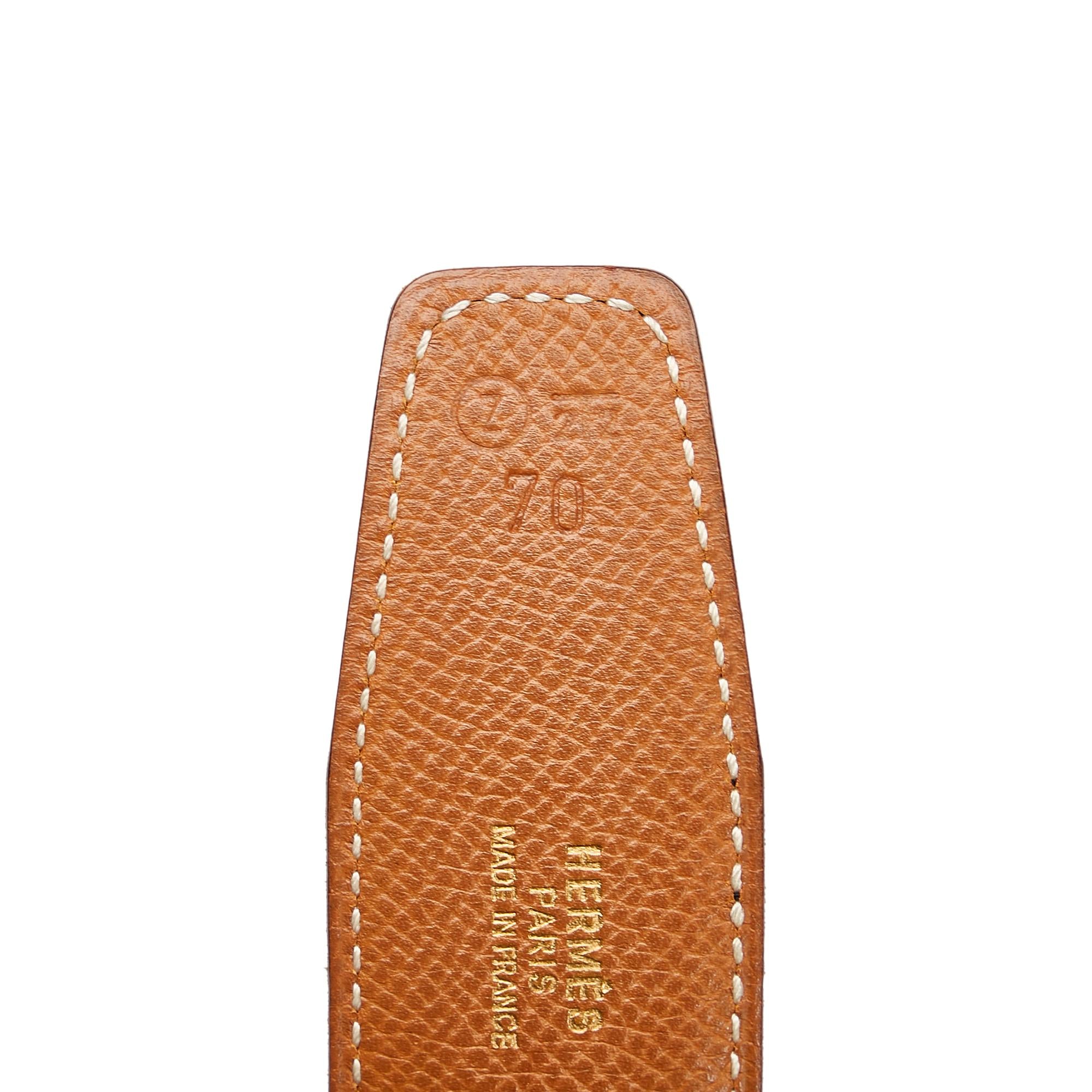 Hermes Constance Reversible Belt - 33 / 85 (SHG-Am3Lal)