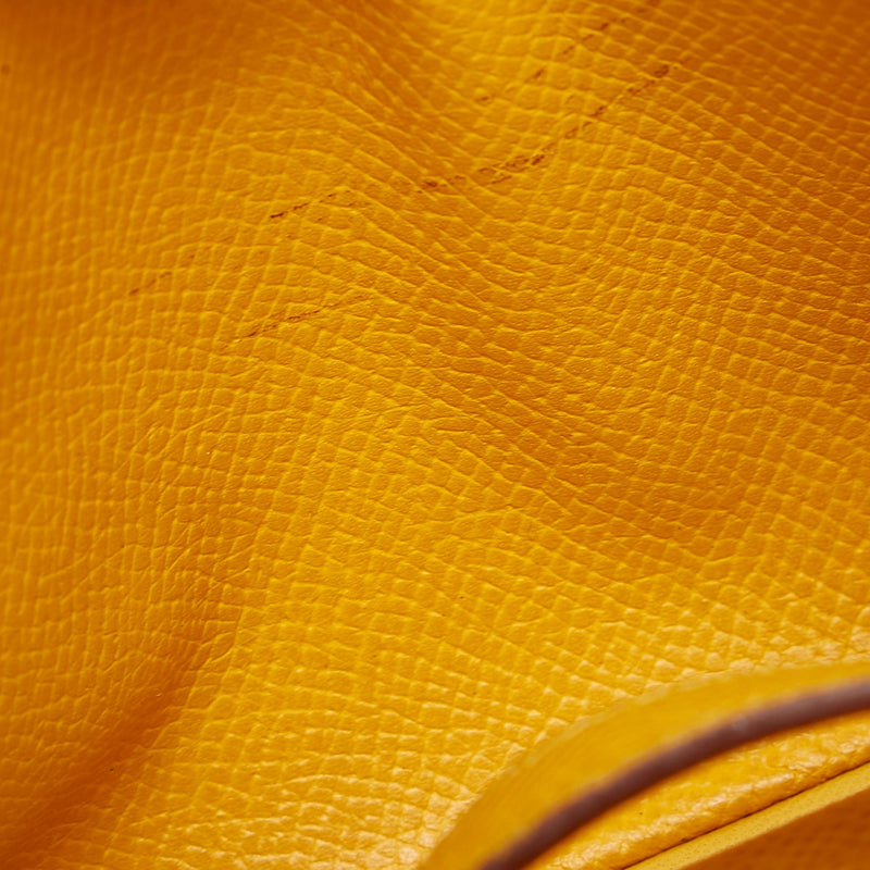 Hermes Pochette Green Couchbel Camel Gold Belt Bag Waist Bag Body Bag With  Box