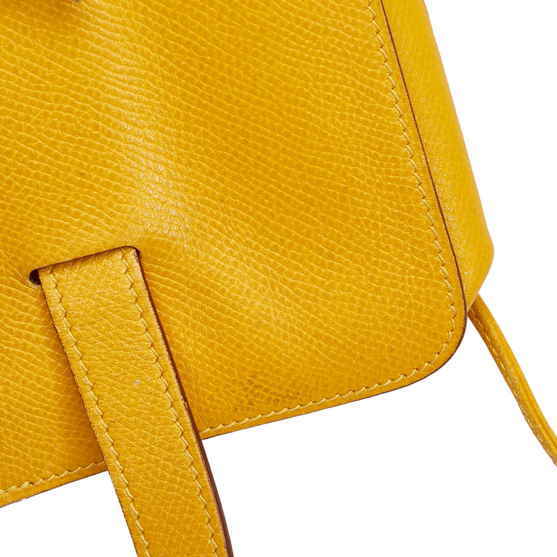 Hermes Courchevel Pochette Green Waist Bag (SHG-oMt7Ji) – LuxeDH