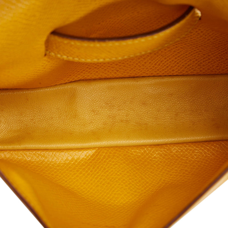 Hermes Courchevel Pochette Green Waist Bag (SHG-oMt7Ji)