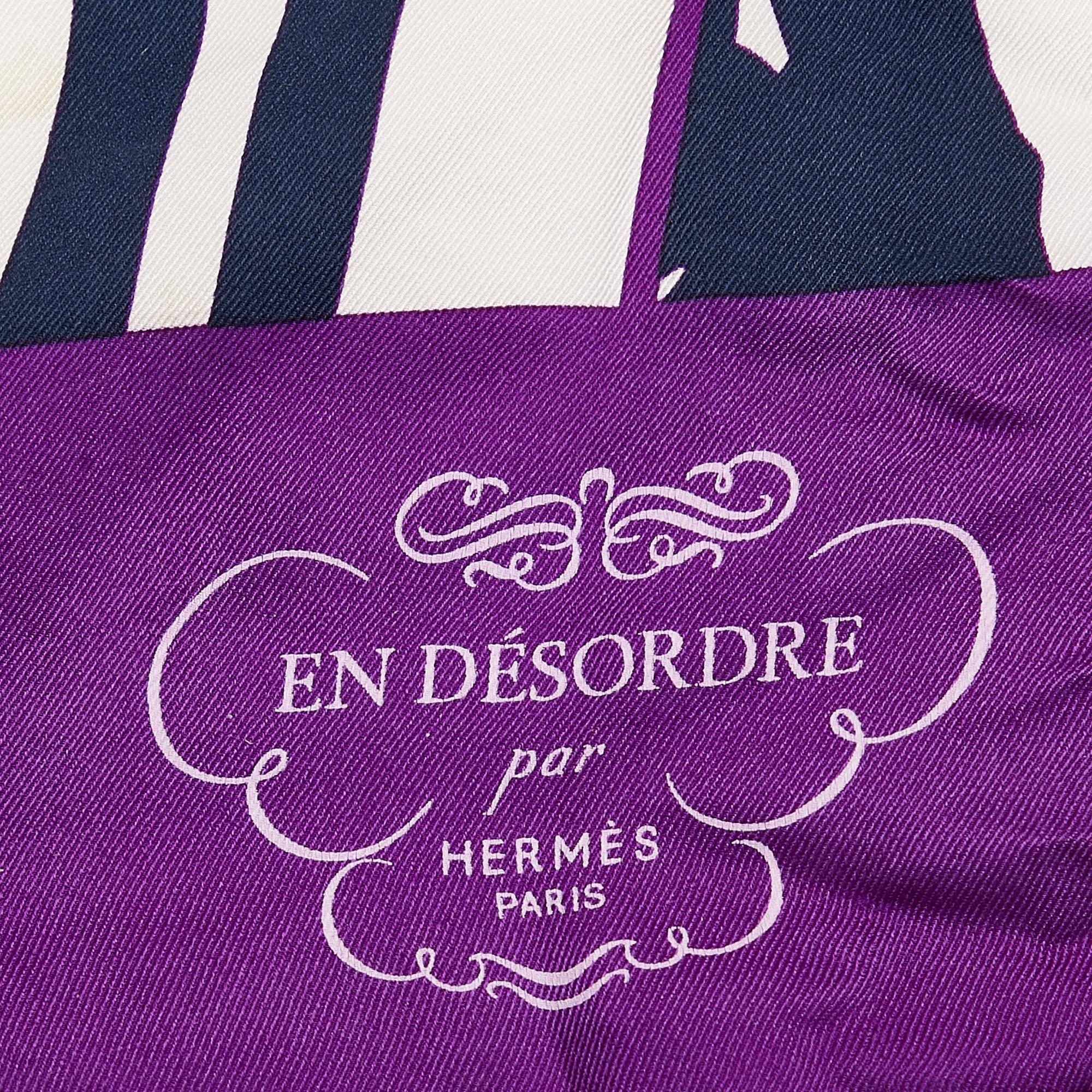 Hermes En Desordre Silk Scarf (SHG-36800)