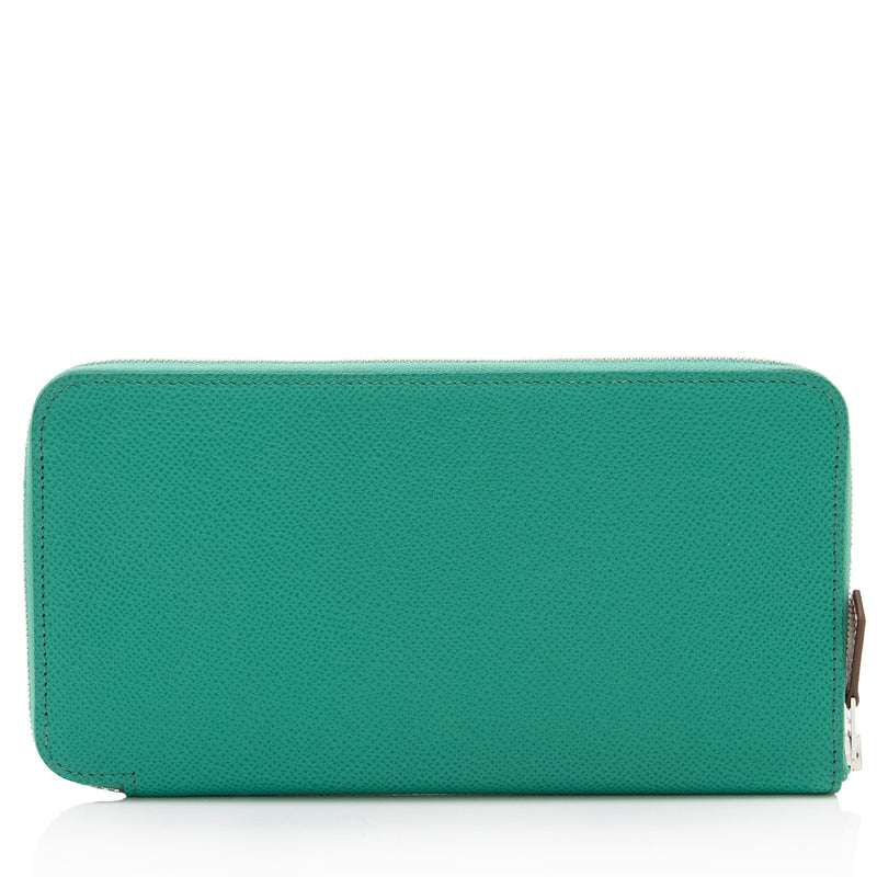 Hermes Epsom Azap Zip Around Wallet (SHF-sOOLAS)