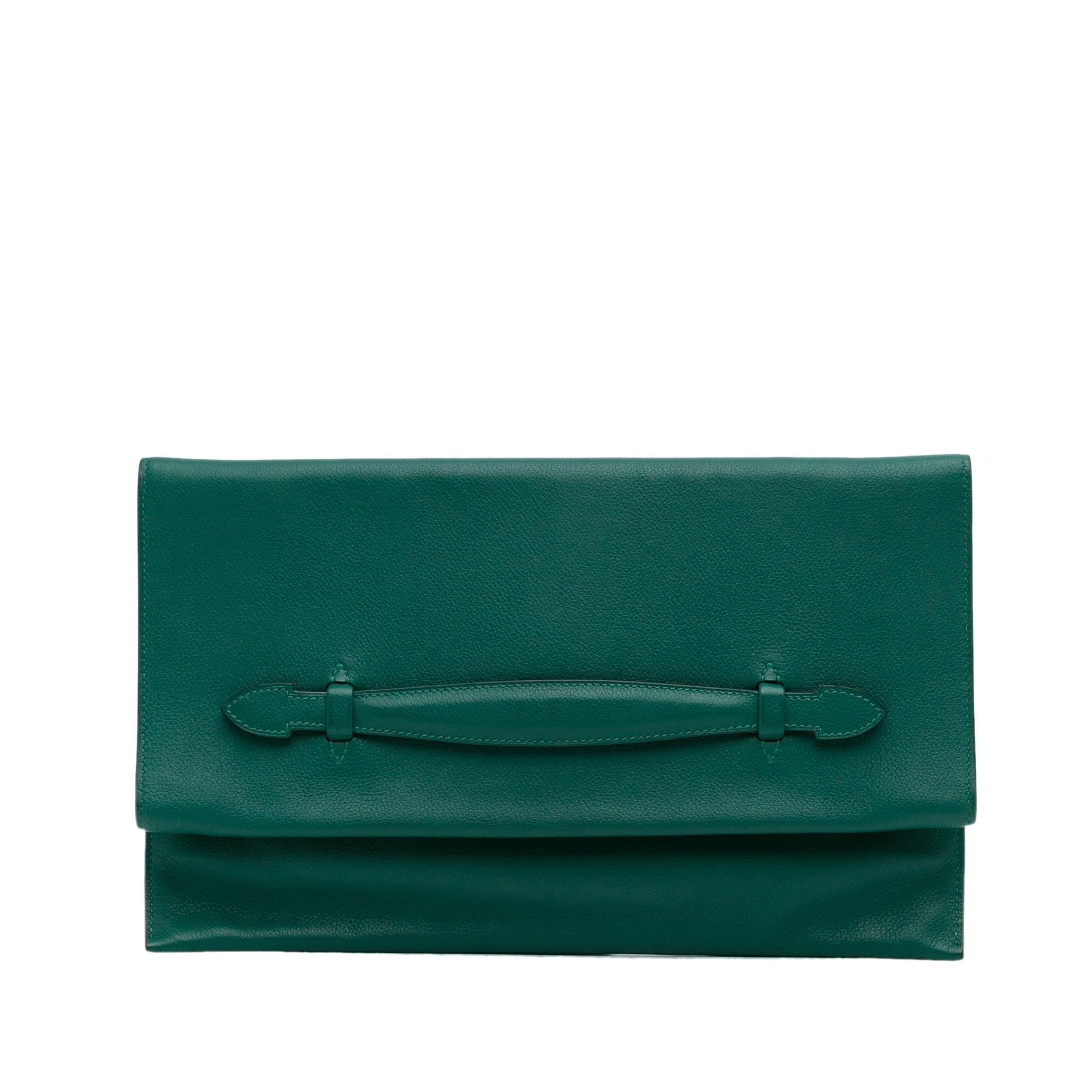 Hermes Evercolor Pliplat Clutch (SHG-HTQioK)