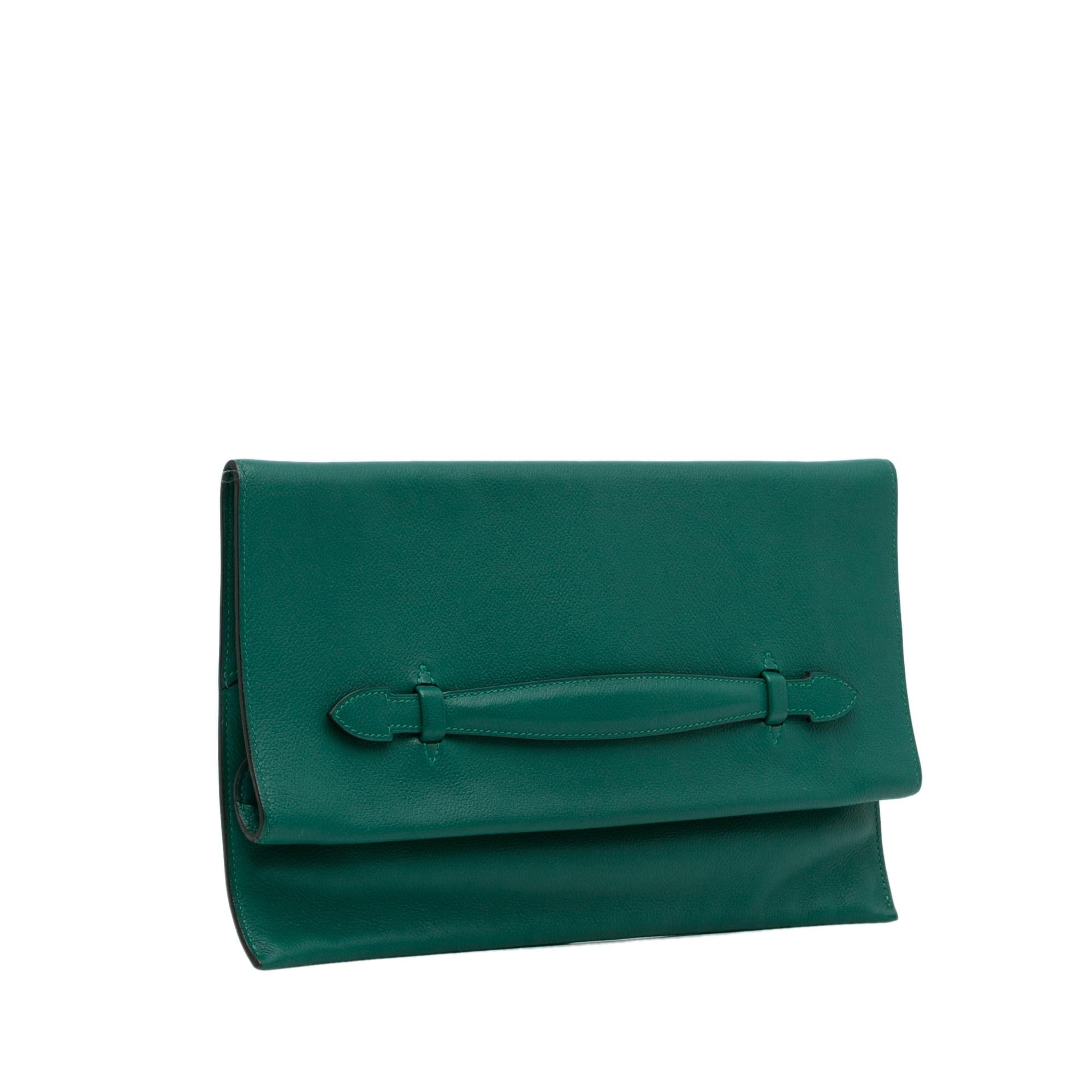 Hermes Evercolor Pliplat Clutch (SHG-HTQioK)