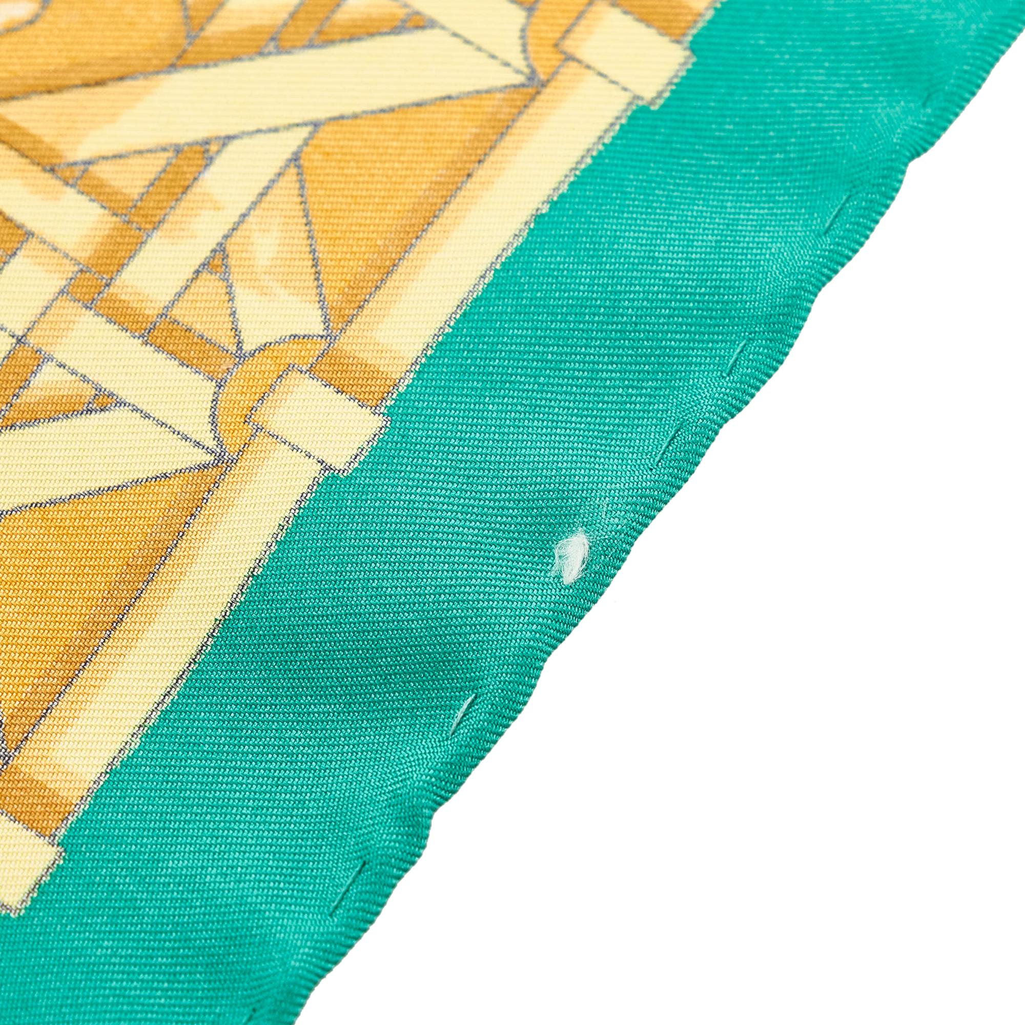 Hermes Feux de Route Silk Scarf (SHG-PMp8SO)