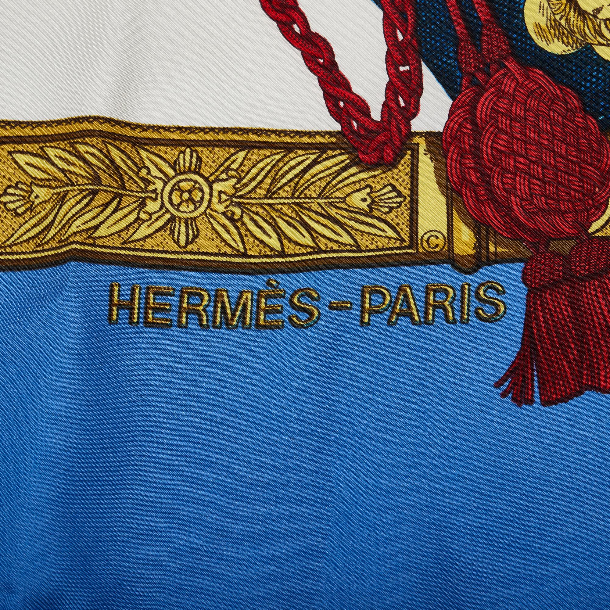 Hermes Grand Uniforme Silk Scarf (SHG-ABbvBo)