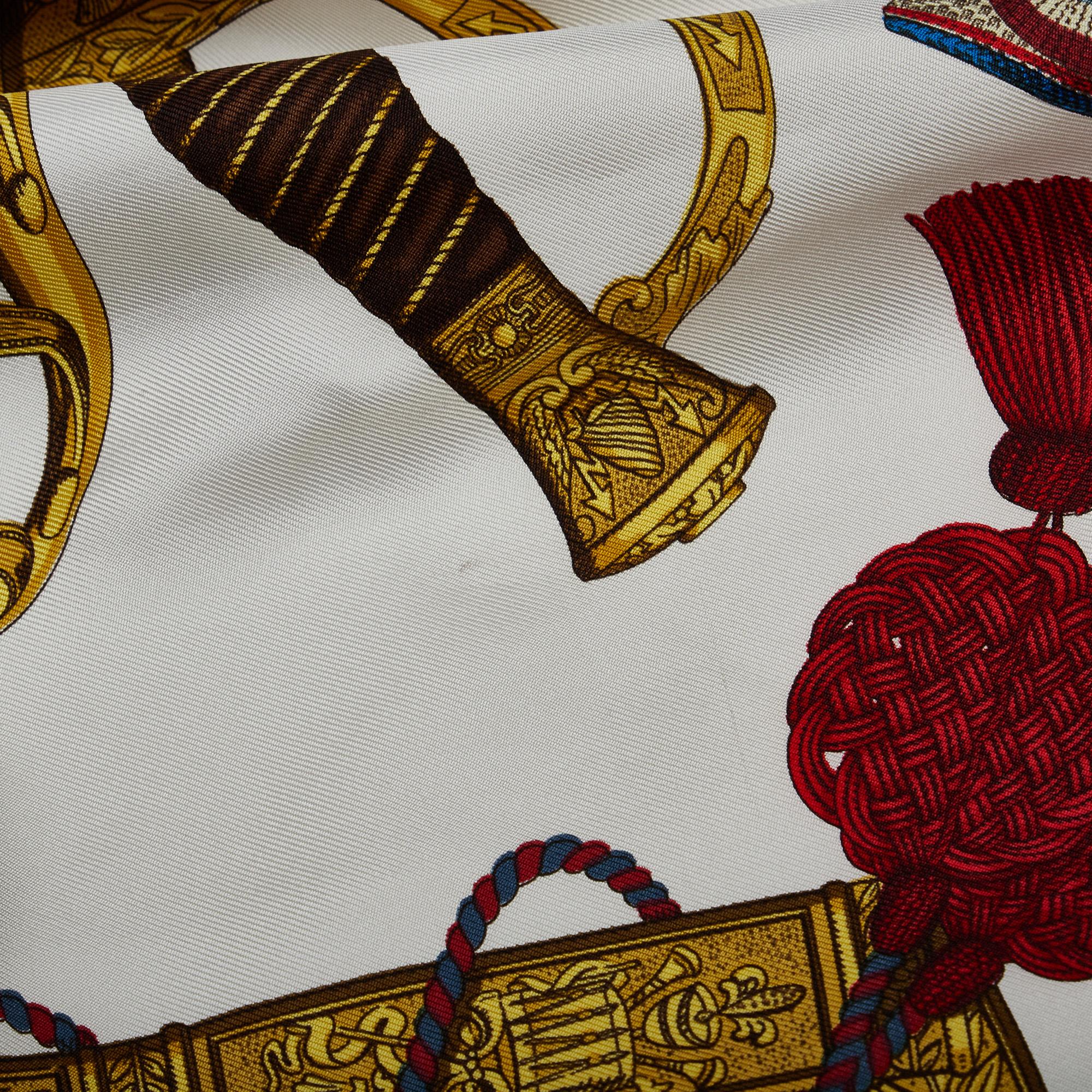 Hermes Grand Uniforme Silk Scarf (SHG-ABbvBo)