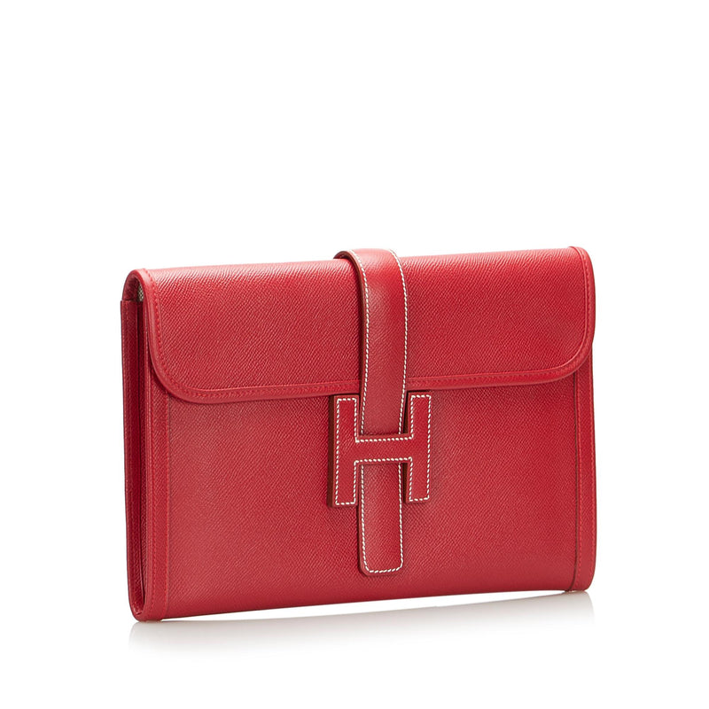 Hermes Jige PM Clutch Bag (SHG-7KOfDK) – LuxeDH