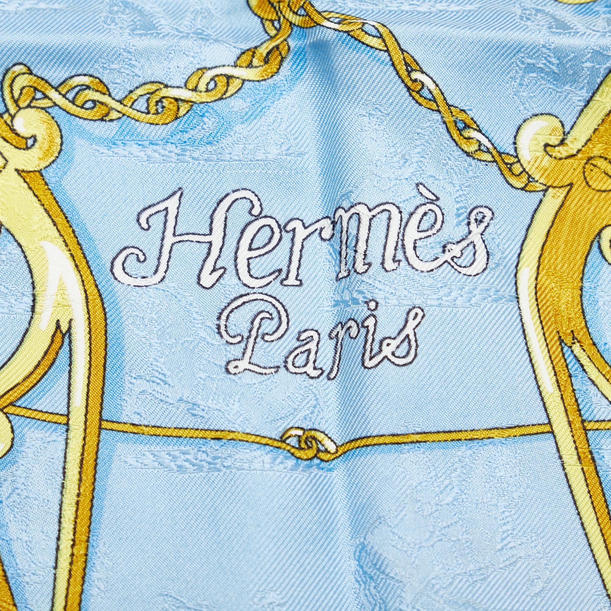 Hermes LInstruction du Roy Silk Scarf (SHG-NrKB1z)