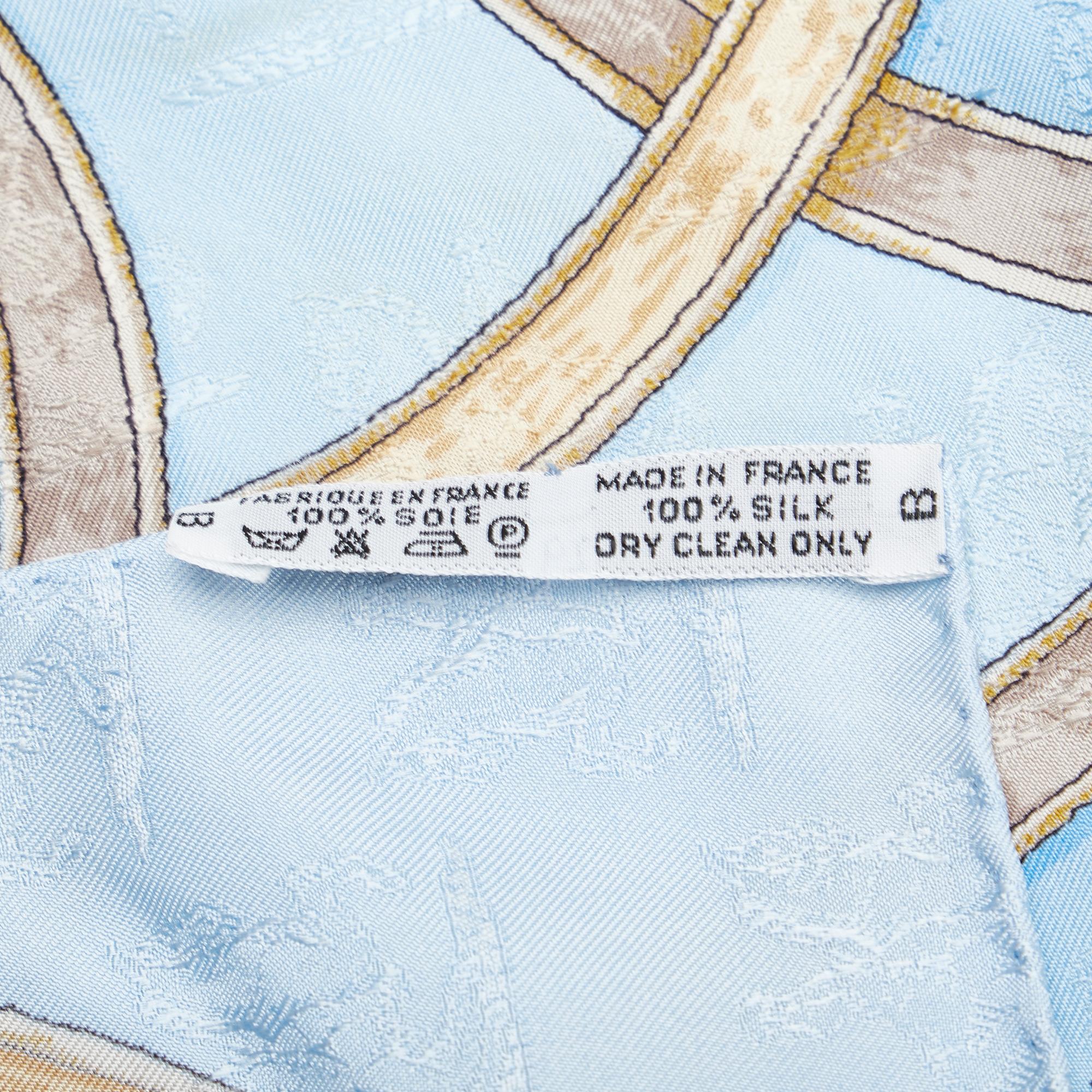 Hermes LInstruction du Roy Silk Scarf (SHG-NrKB1z)