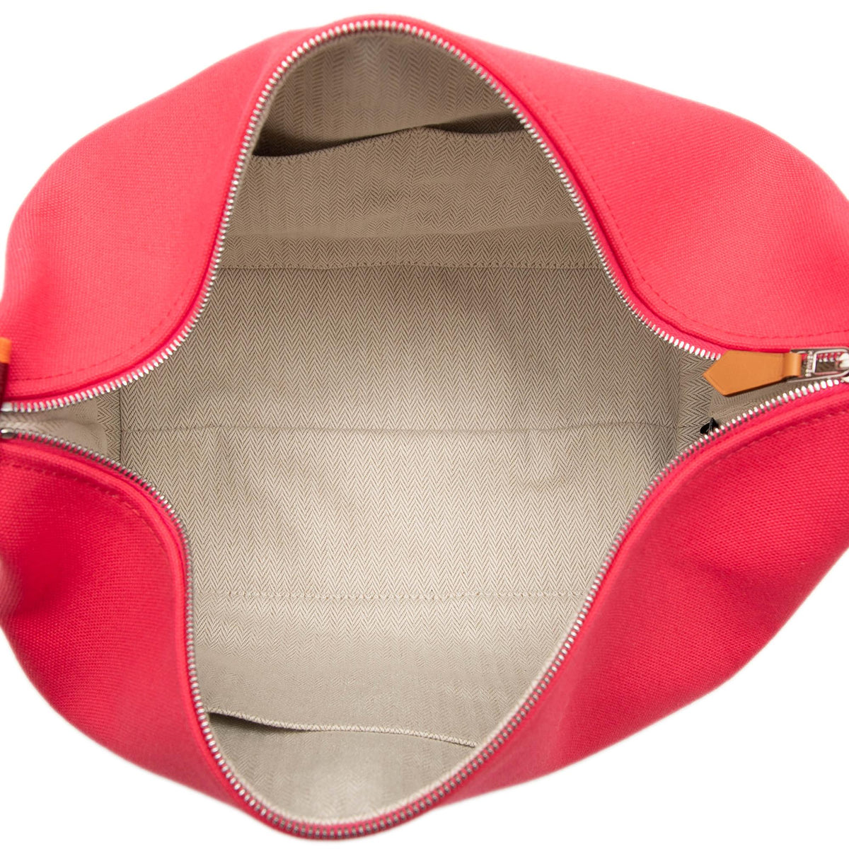 Hermes Large Toile Bride A Brac Case