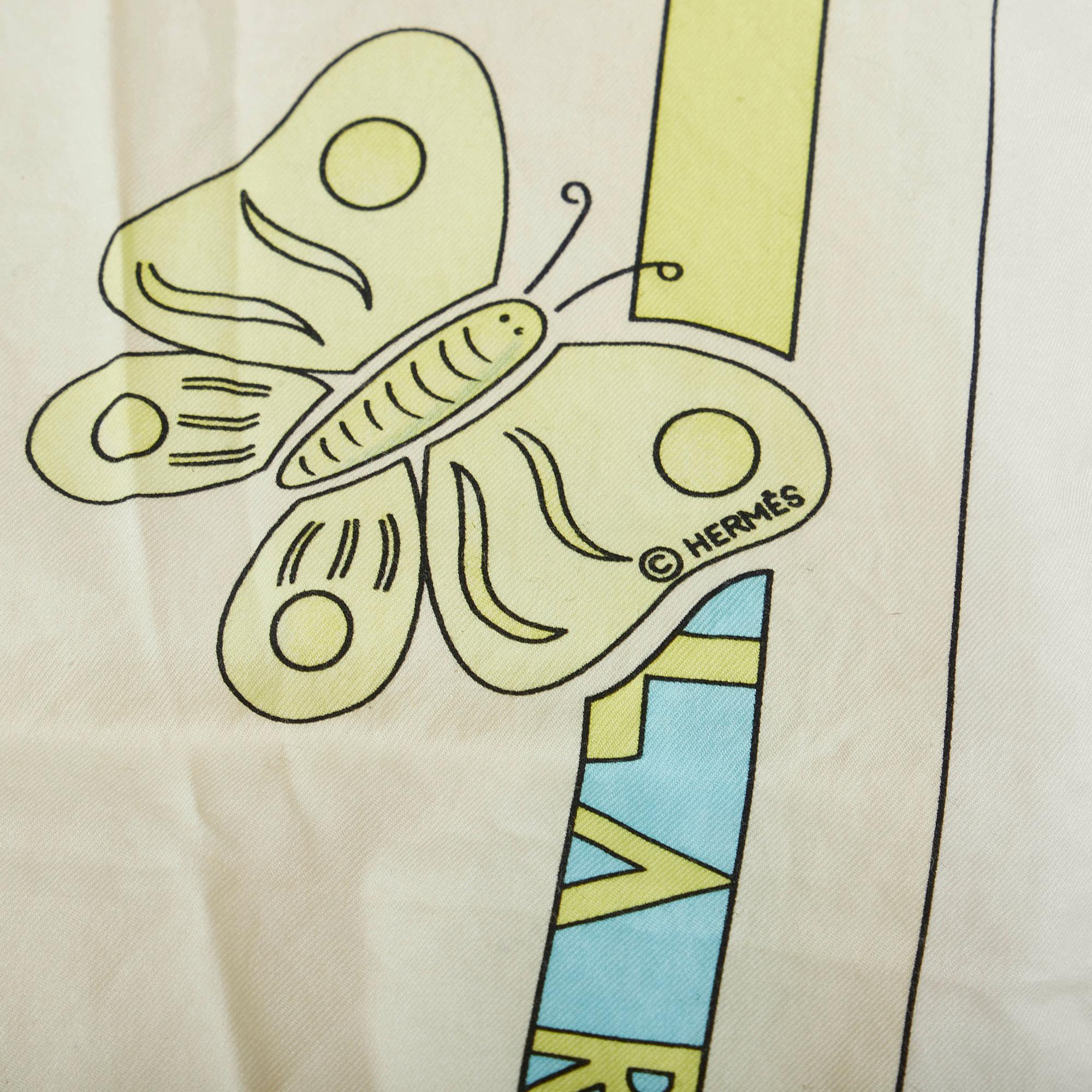 Hermes Le Printemps Spring La Renaissance Silk Scarf (SHG-FWsNsY)
