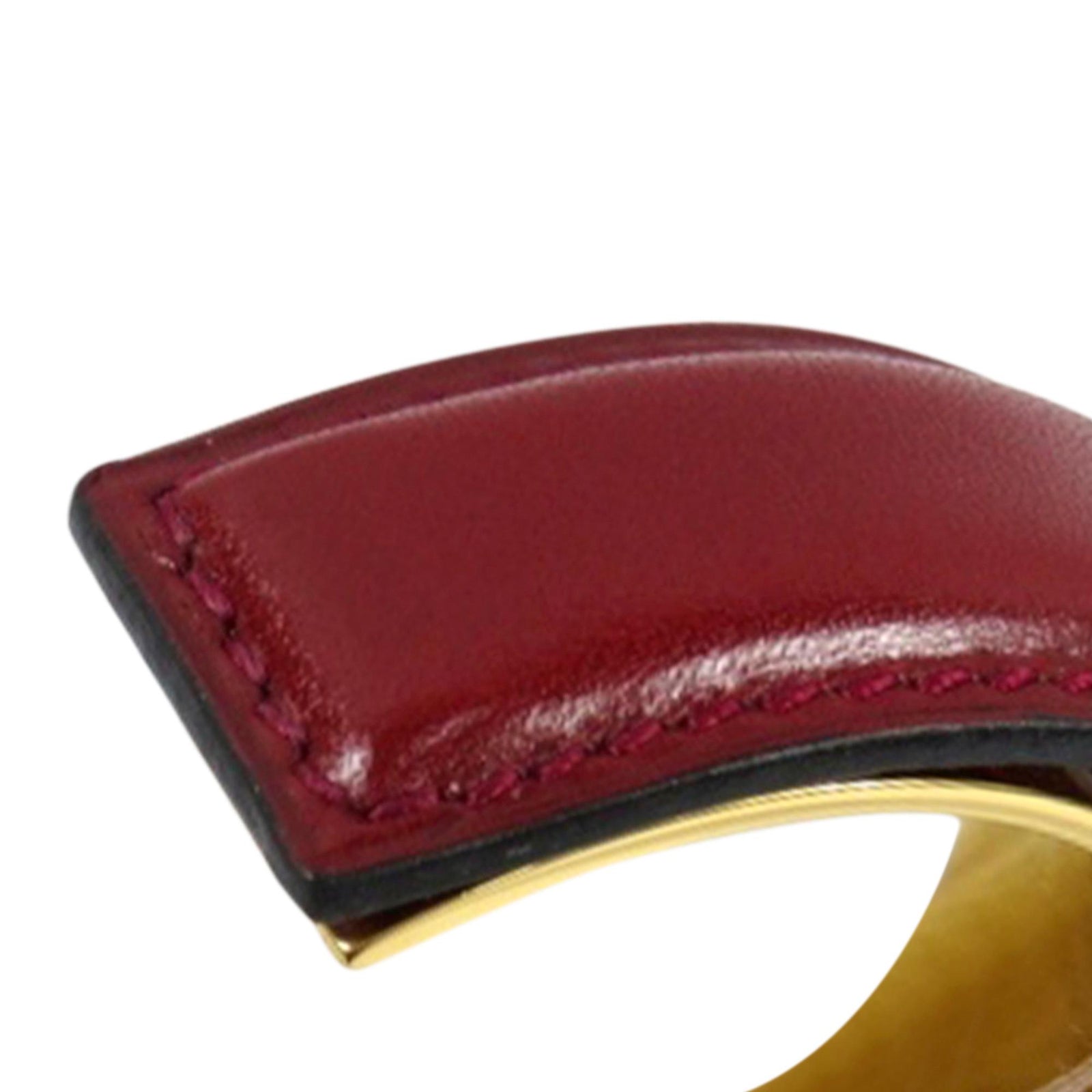 Hermes Leather Cuff Bracelet SHG nFdanZ LuxeDH