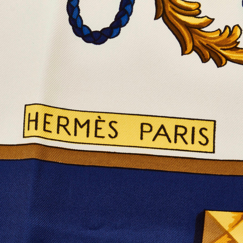 Hermes Les Cles Silk Scarf (SHG-Ax4h8B)