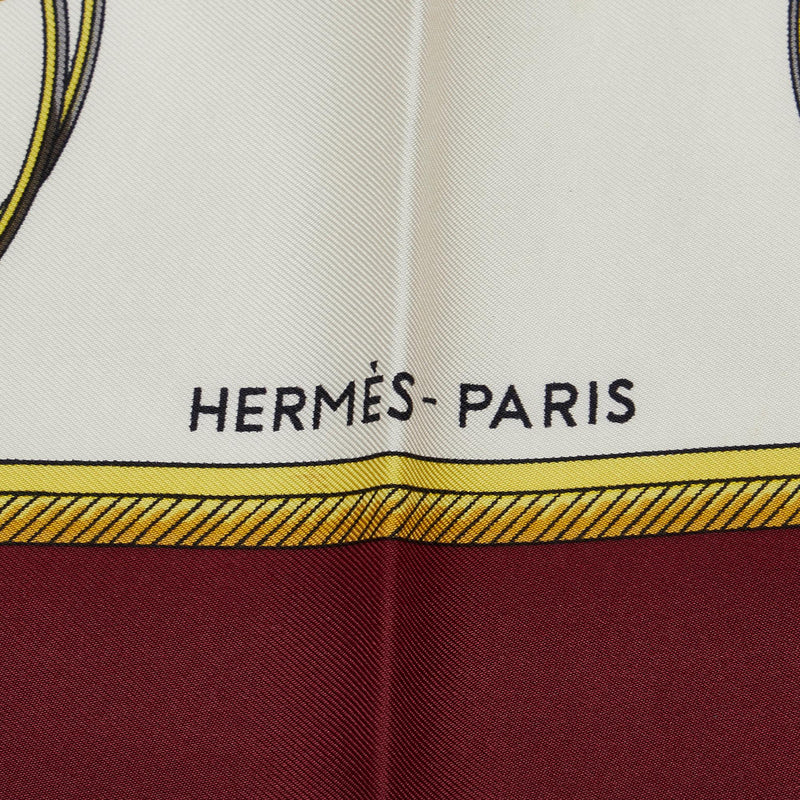 Hermes Les Voitures a Transformation Silk Scarf (SHG-80Az7x)