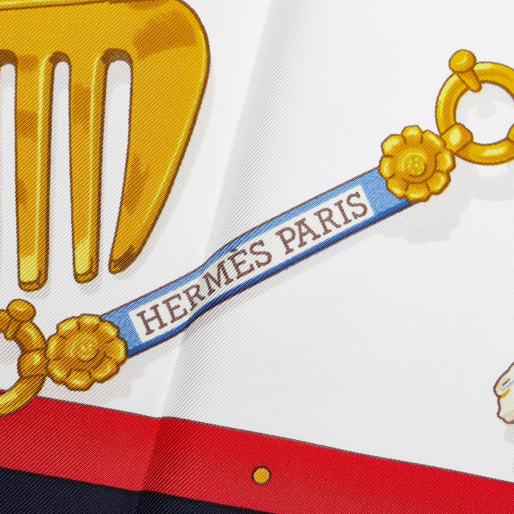 Hermes Memoire d'Hermes Silk Scarf (SHG-wSuI4Z)