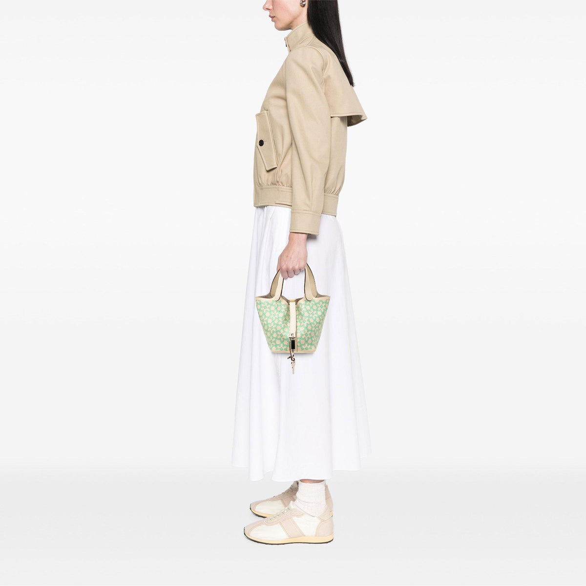 Hermes Micro Swift Lucky Daisy Picotin Lock 14