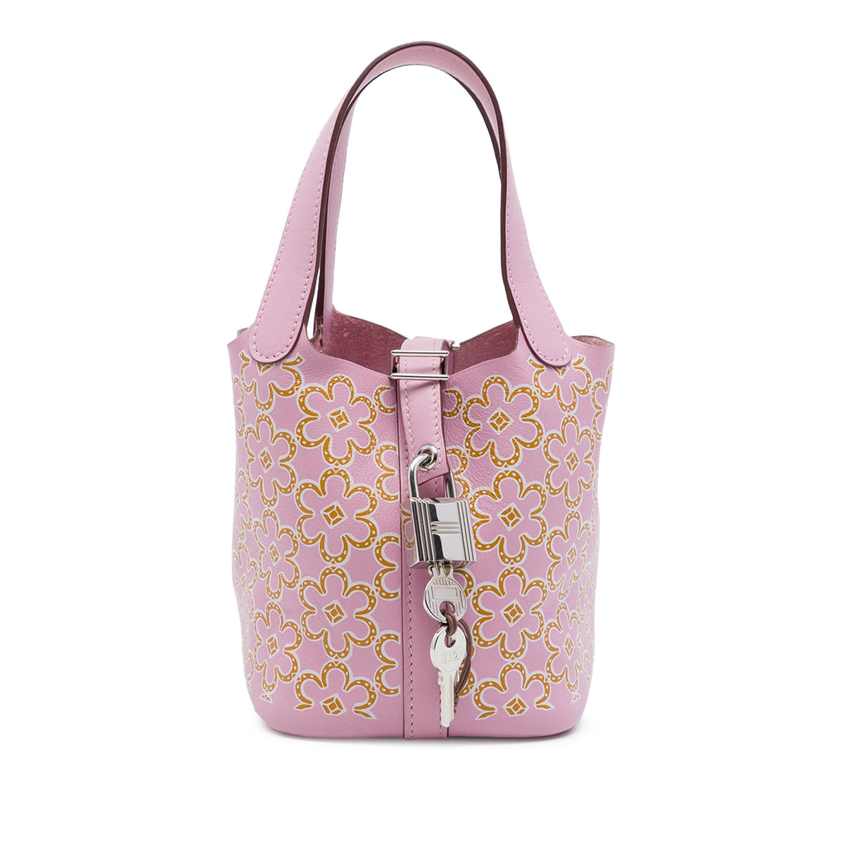 Hermes Micro Swift Lucky Daisy Picotin Lock 14
