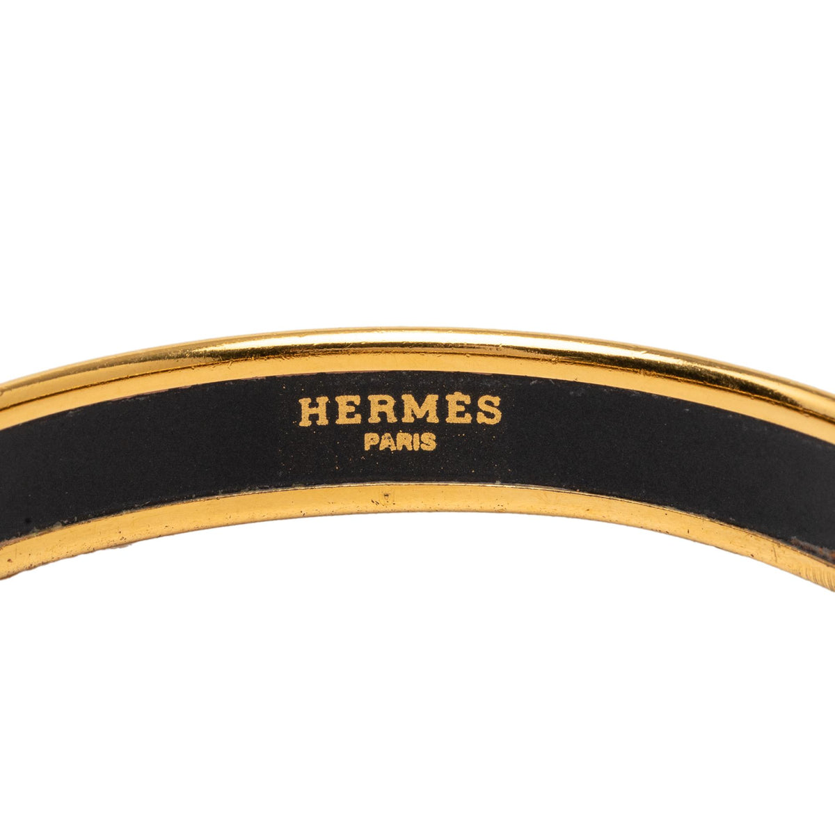 Hermes Narrow Dream Catcher Enamel Bangle 70