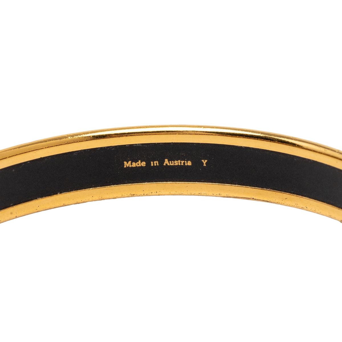 Hermes Narrow Dream Catcher Enamel Bangle 70