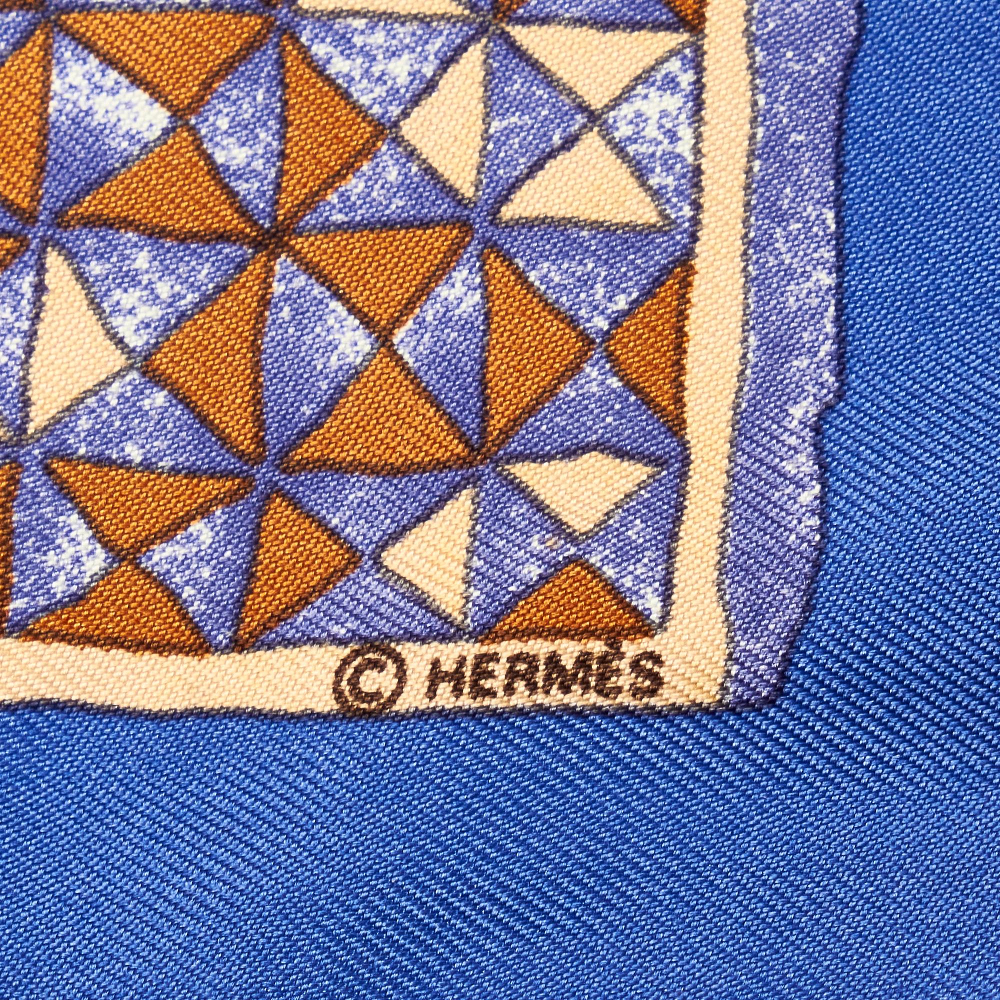 専用　made in FRANCE HERMES scurf HERMES Vintage Black 100% Silk Spring Phillip Ledoux Scarf