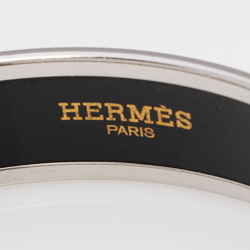 Hermes Printed Enamel Narrow Bracelet (SHF-xGg7bX)