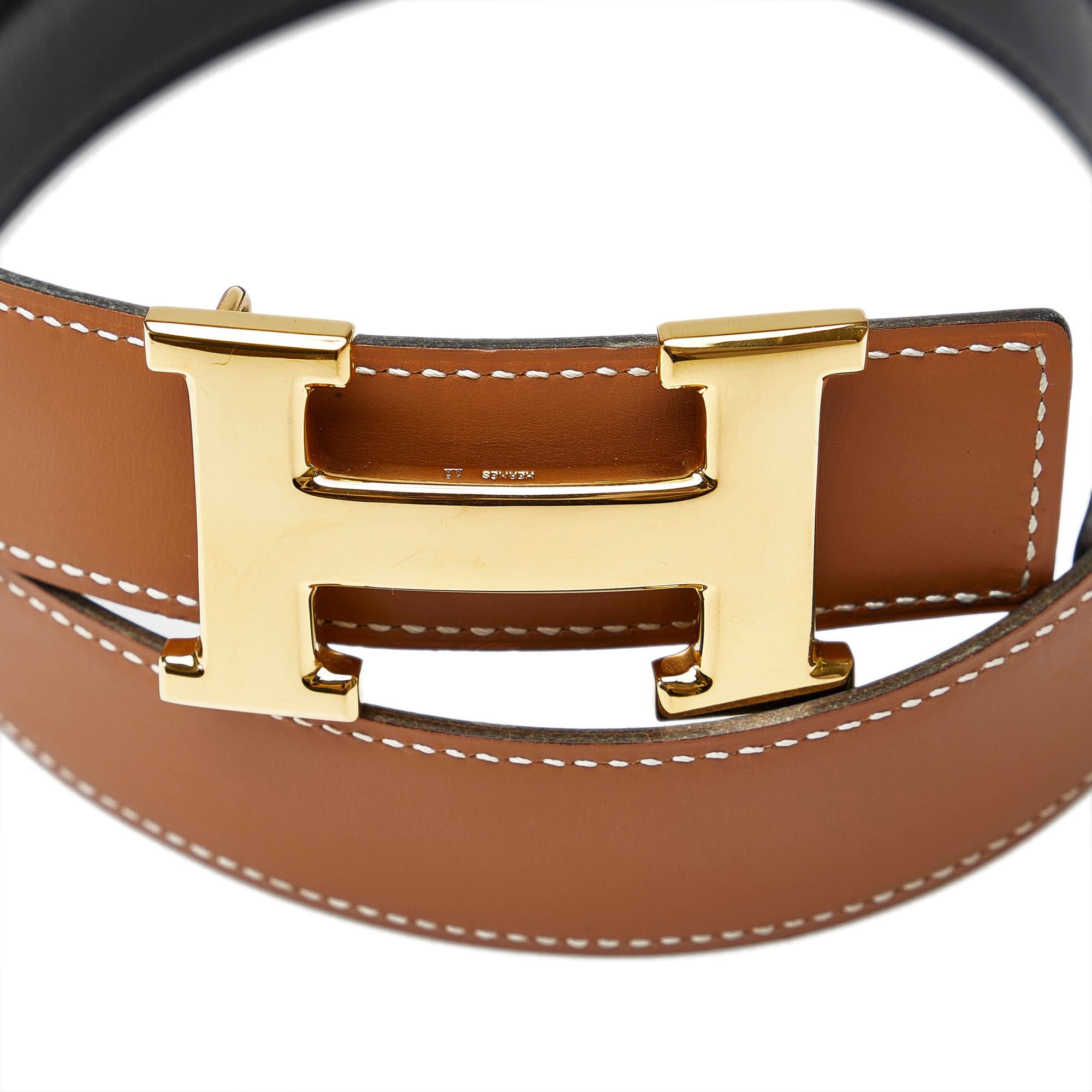Hermes Reversible Constance Belt - 28 / 70 (SHG-5aiFam)