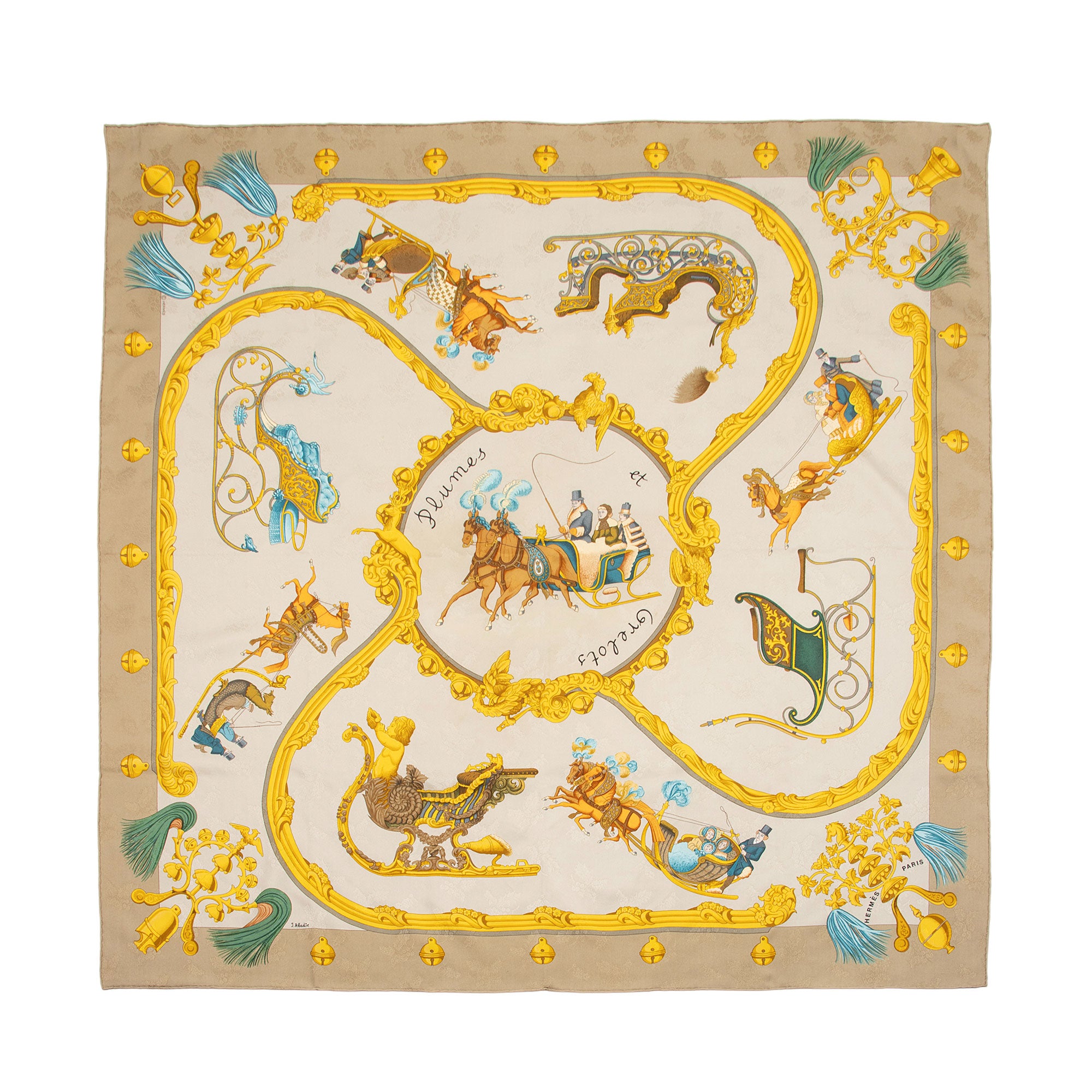 Hermes Silk 90cm Scarf (SHF-1HYrBP)