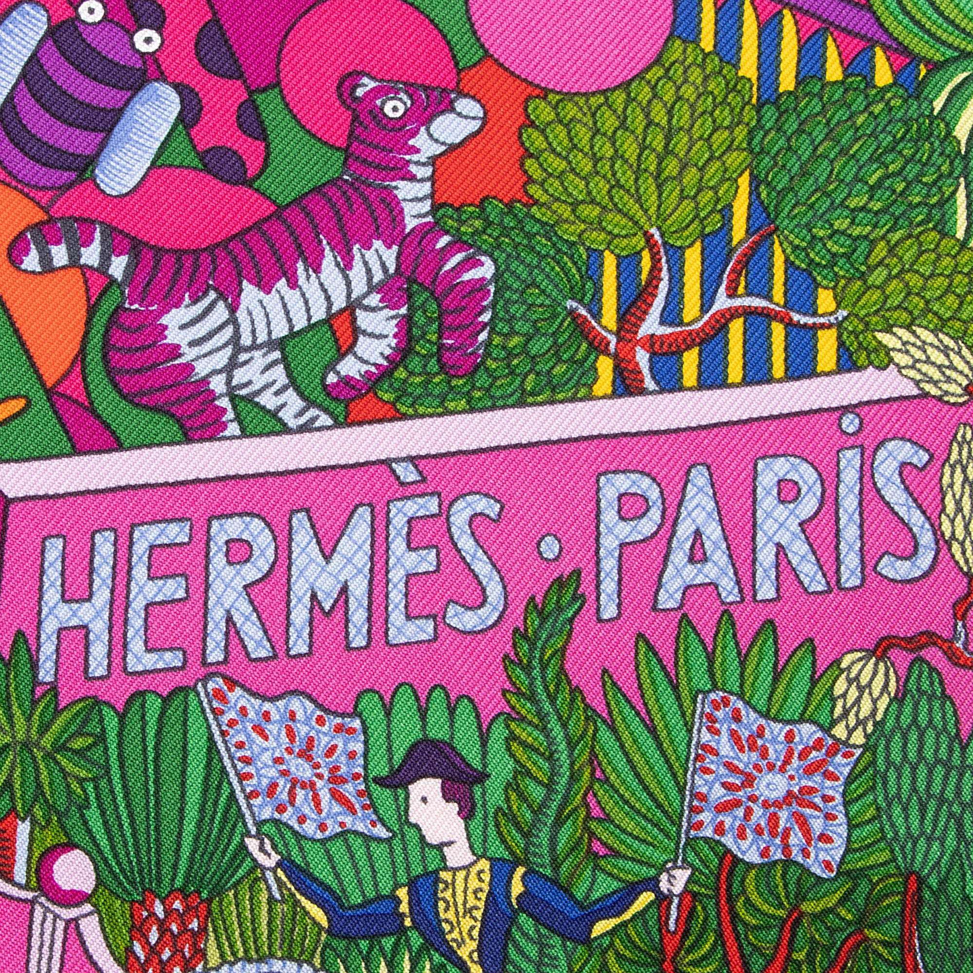 Hermes Silk Animapolis 90cm Scarf - FINAL SALE