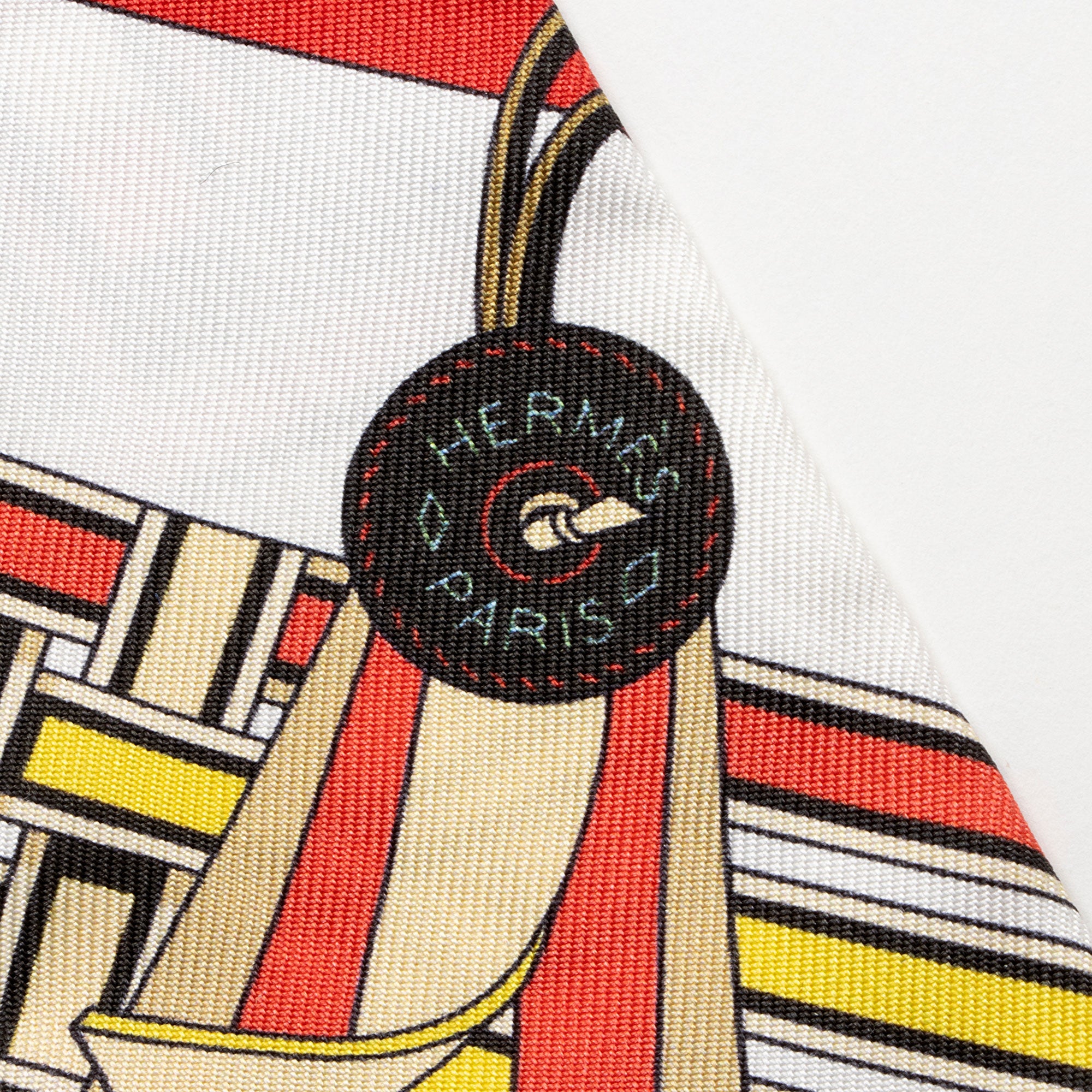 Hermes Silk Brides et Gris Twilly