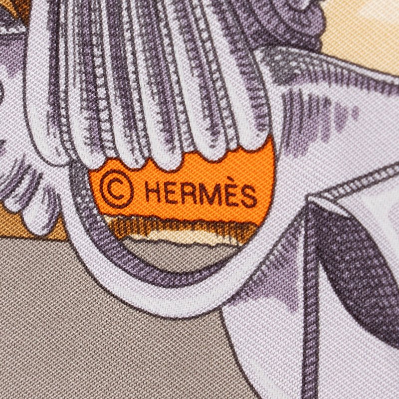 Hermes Silk Carre L'Instruction du Roy 90cm Scarf (SHF-WDxIxp)