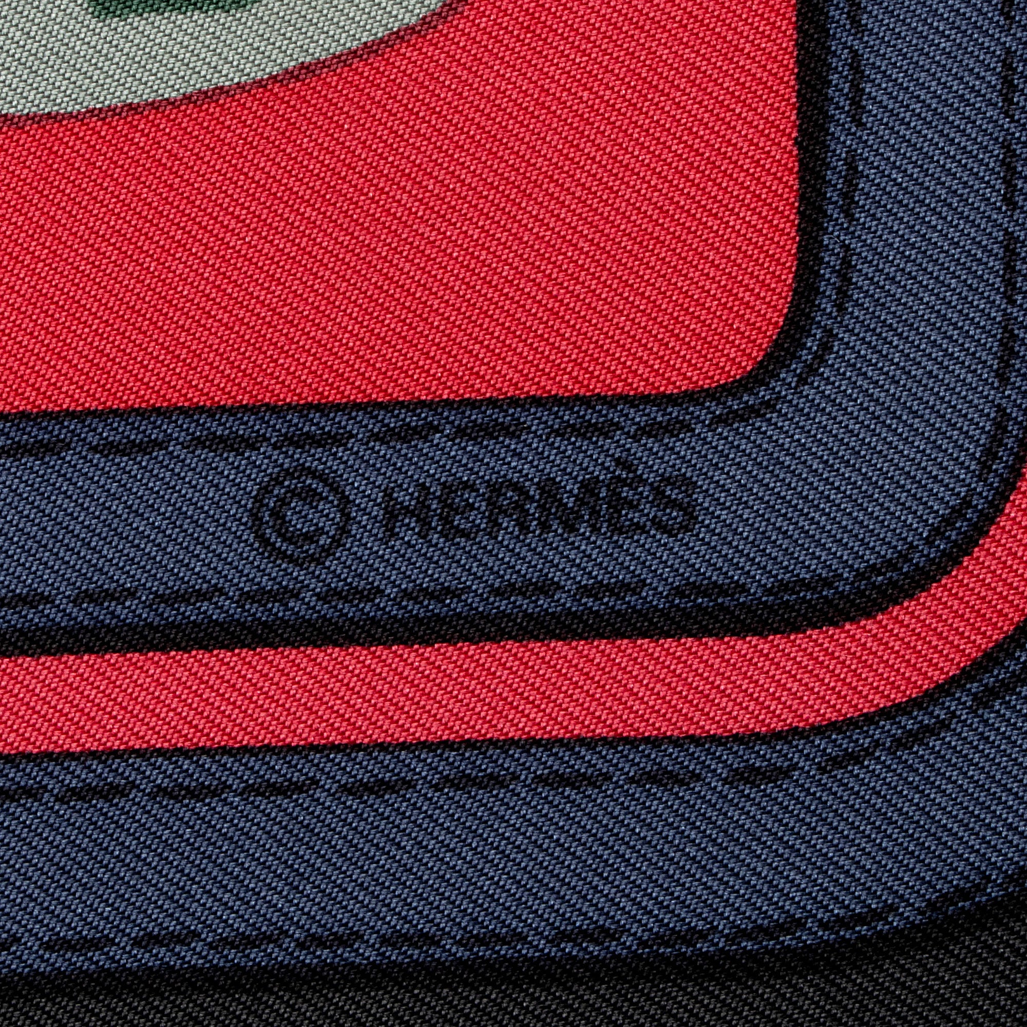 Hermes Silk Ecuries 90cm Scarf