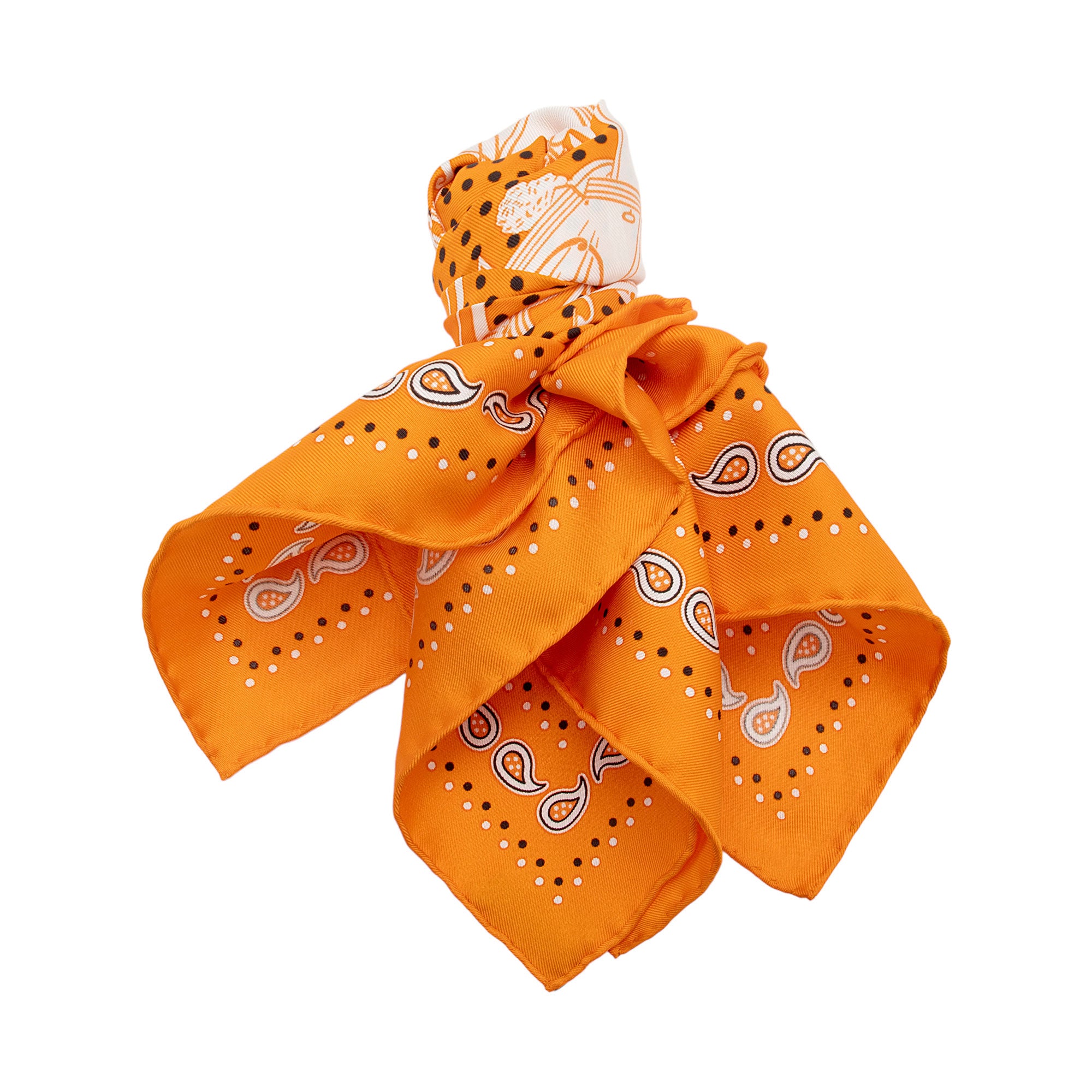 Hermes Silk Ex Libris 55cm Scarf (SHF-4Fc8ZM)