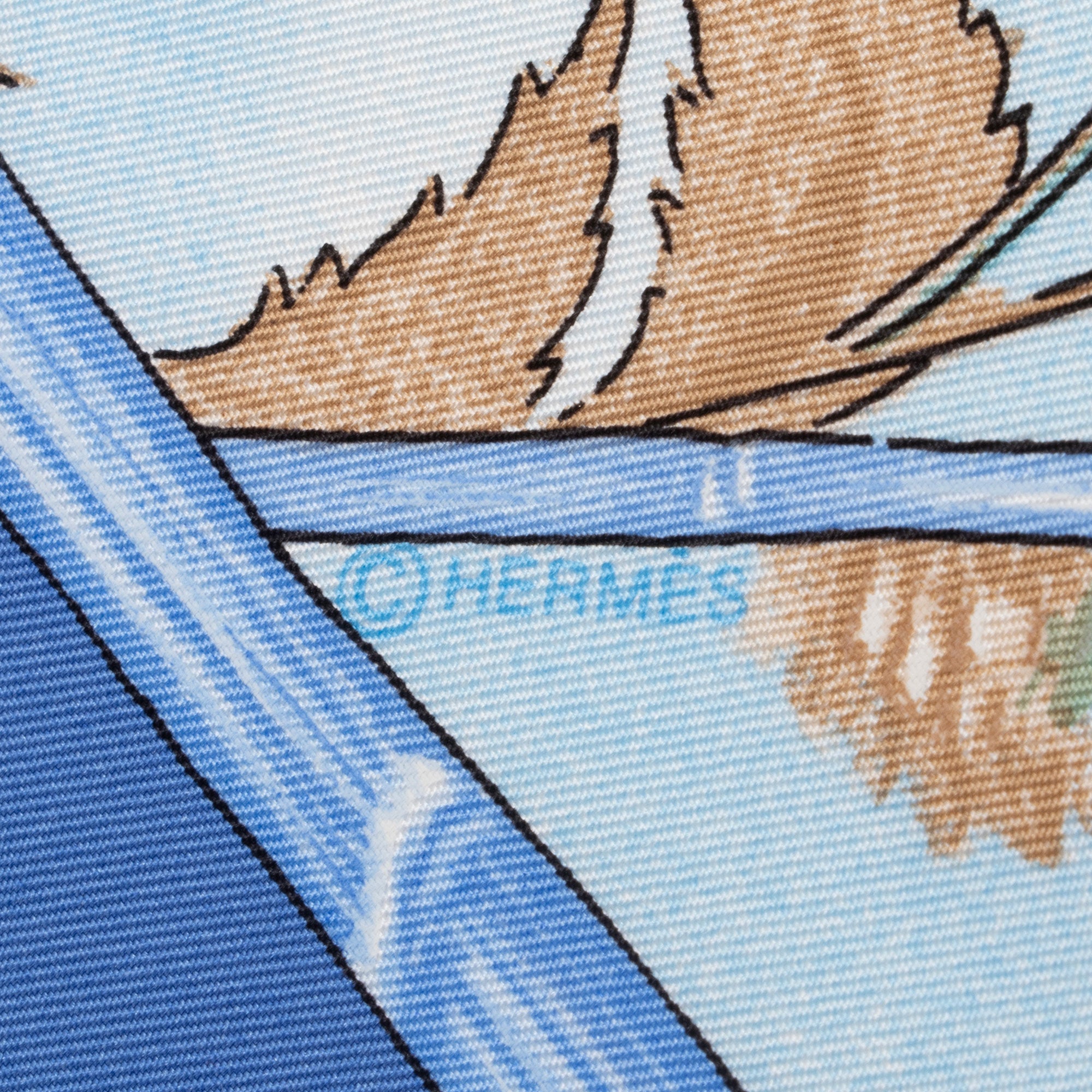 Hermes Silk Giverny 90cm Scarf (SHF-ARsuZI)