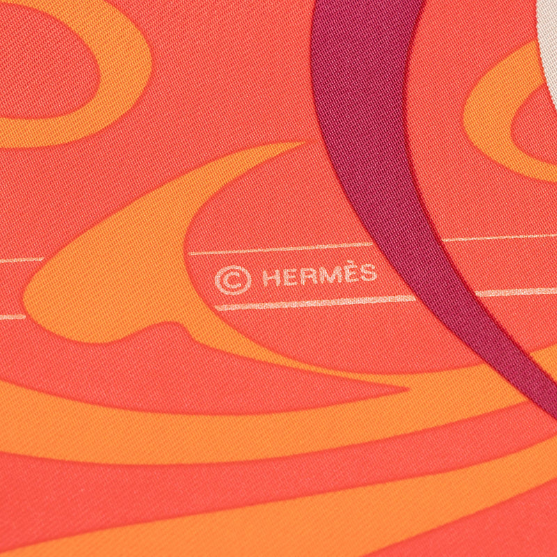 Hermes Silk H Comme Histories 90cm Scarf (SHF-22644)
