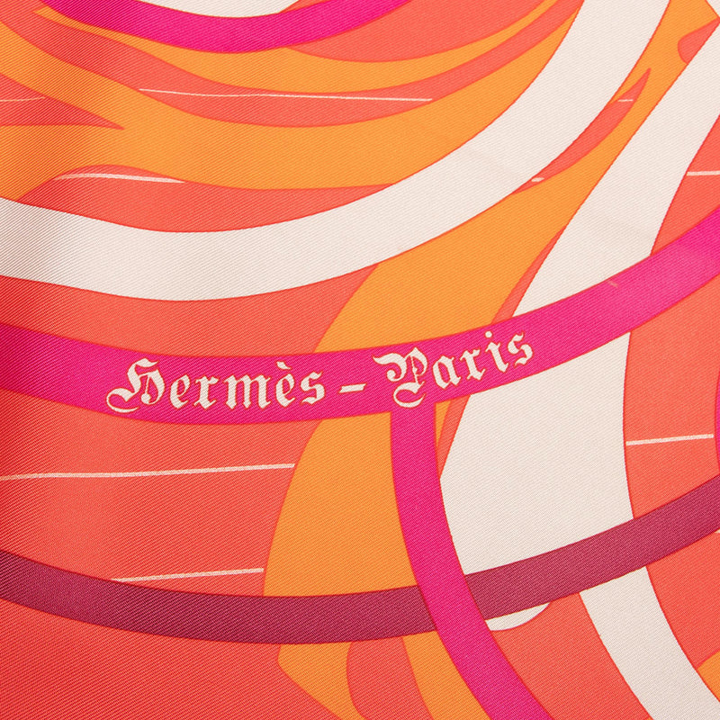 Hermes Silk H Comme Histories 90cm Scarf (SHF-22644)