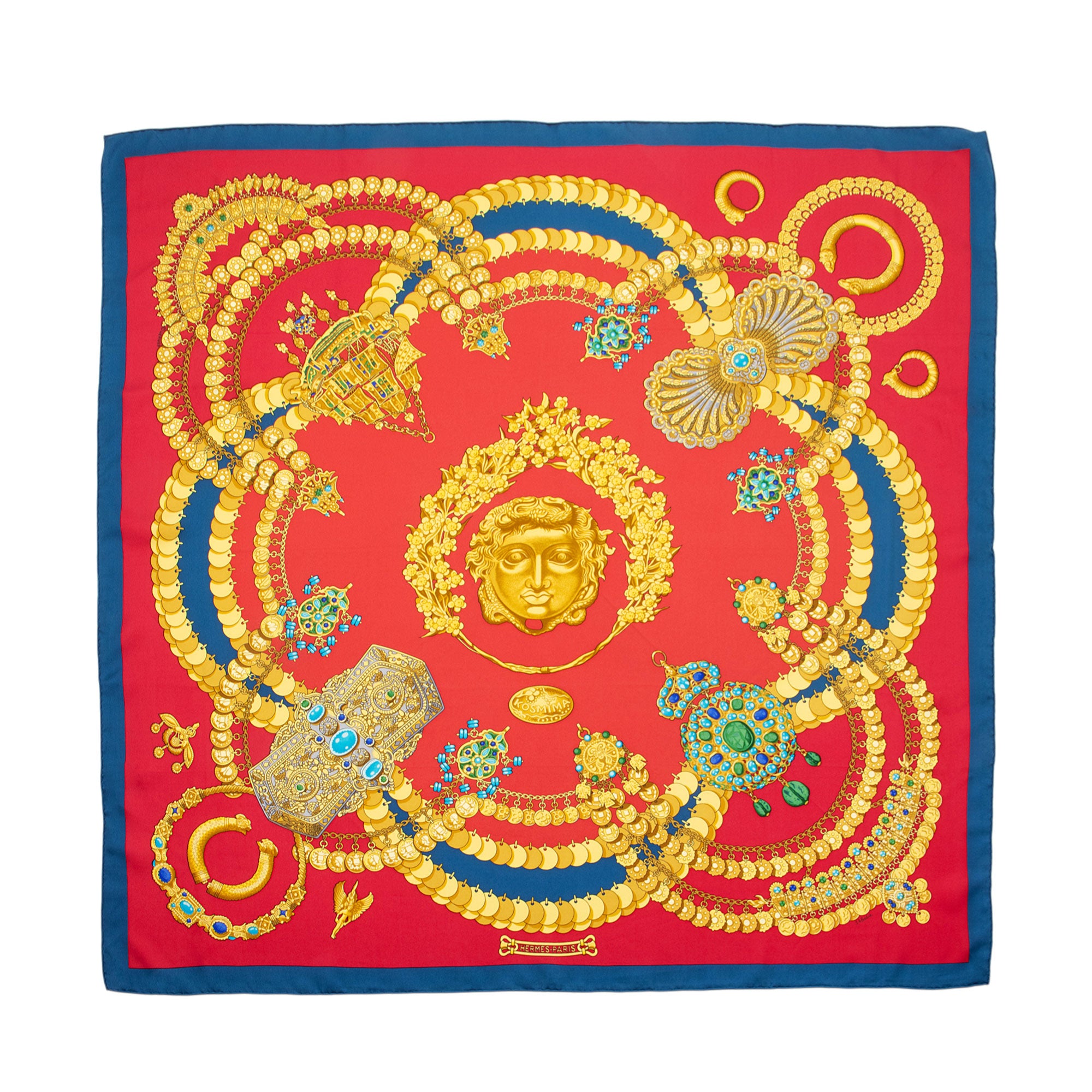 Hermes Silk Kosmima 90cm Scarf