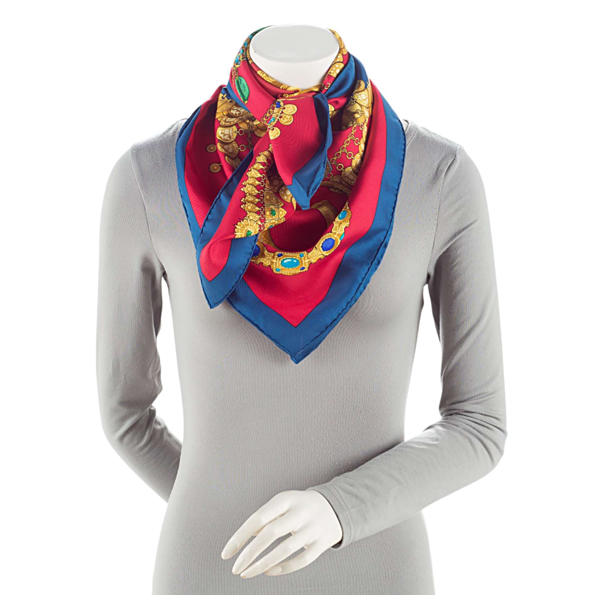 Hermes Silk Kosmima 90cm Scarf