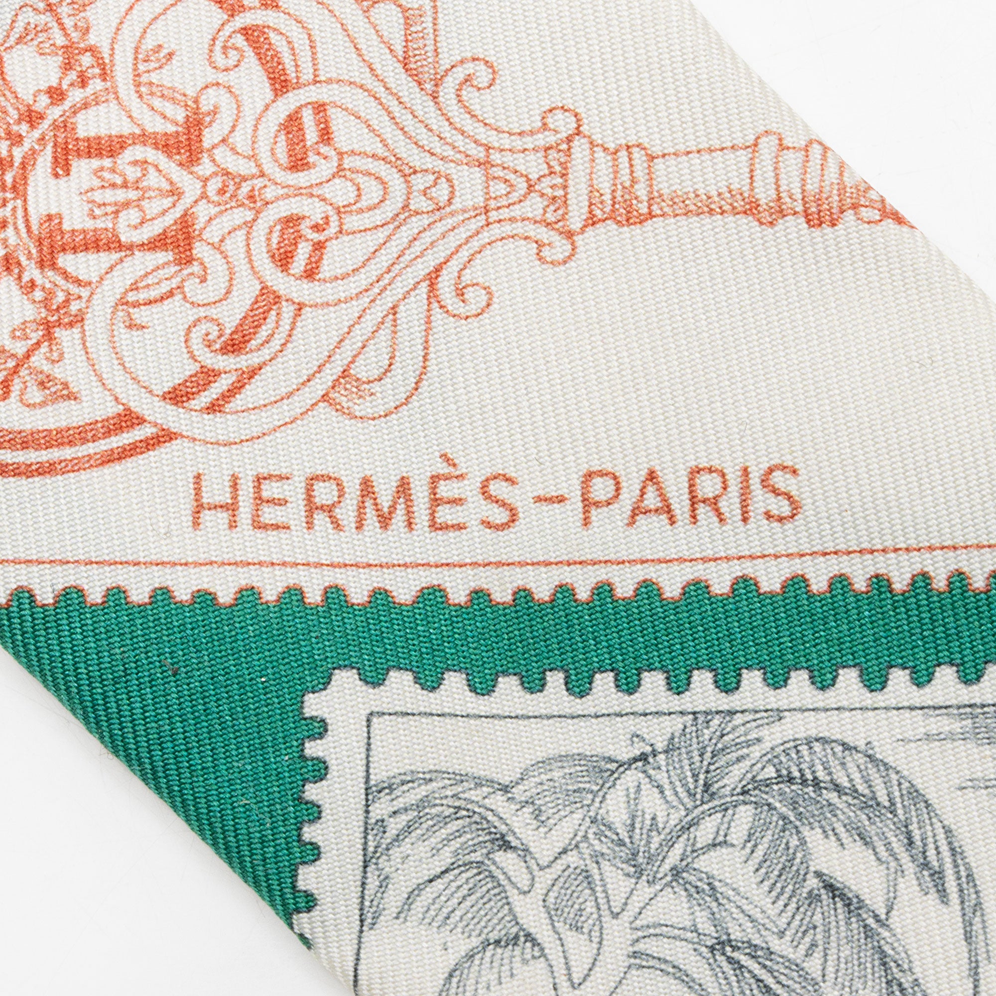 Hermes Silk Le Philateliste Du Faubourg Twilly Scarf