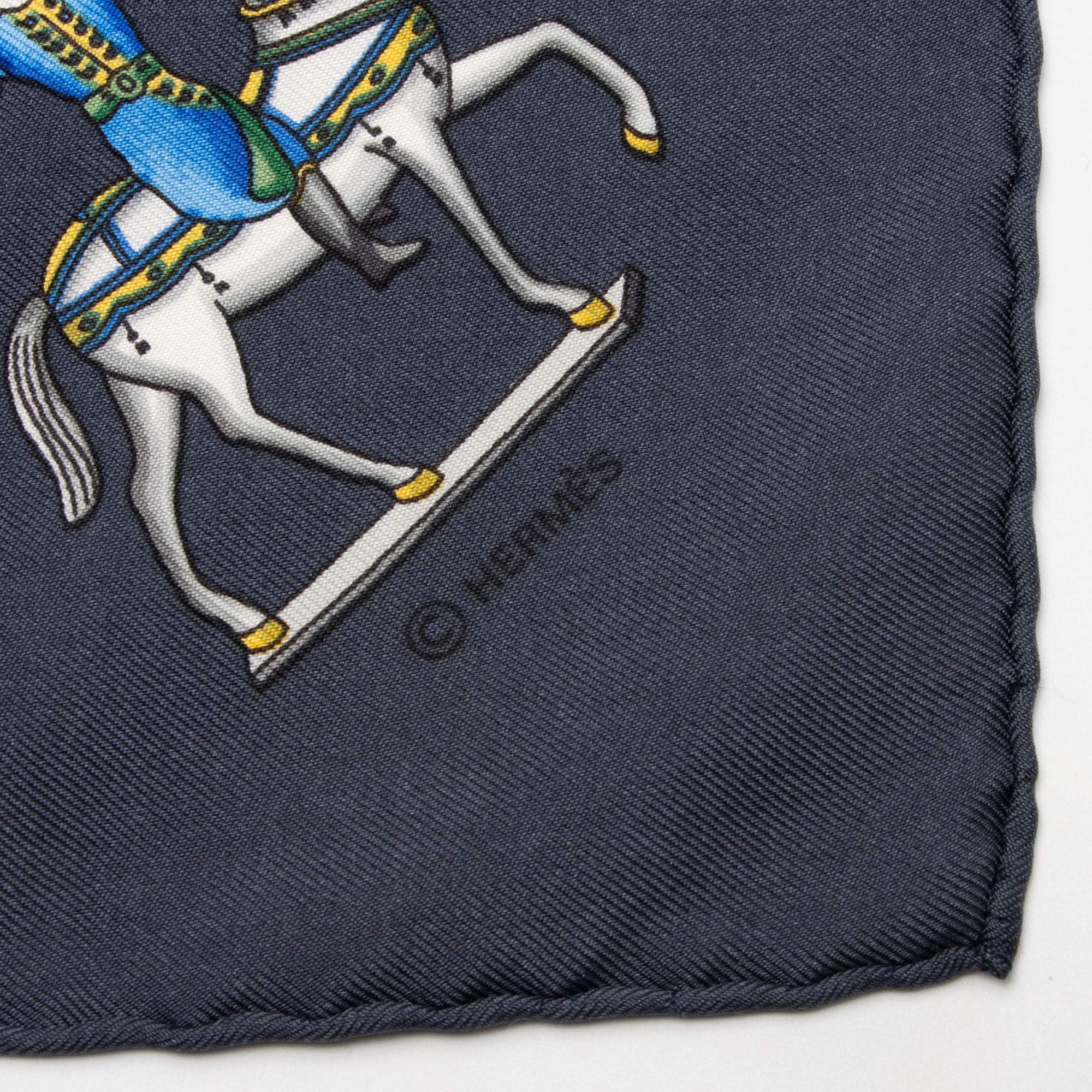 Hermes Silk Les Artificiers 90cm Scarf (SHF-d0s4nA)