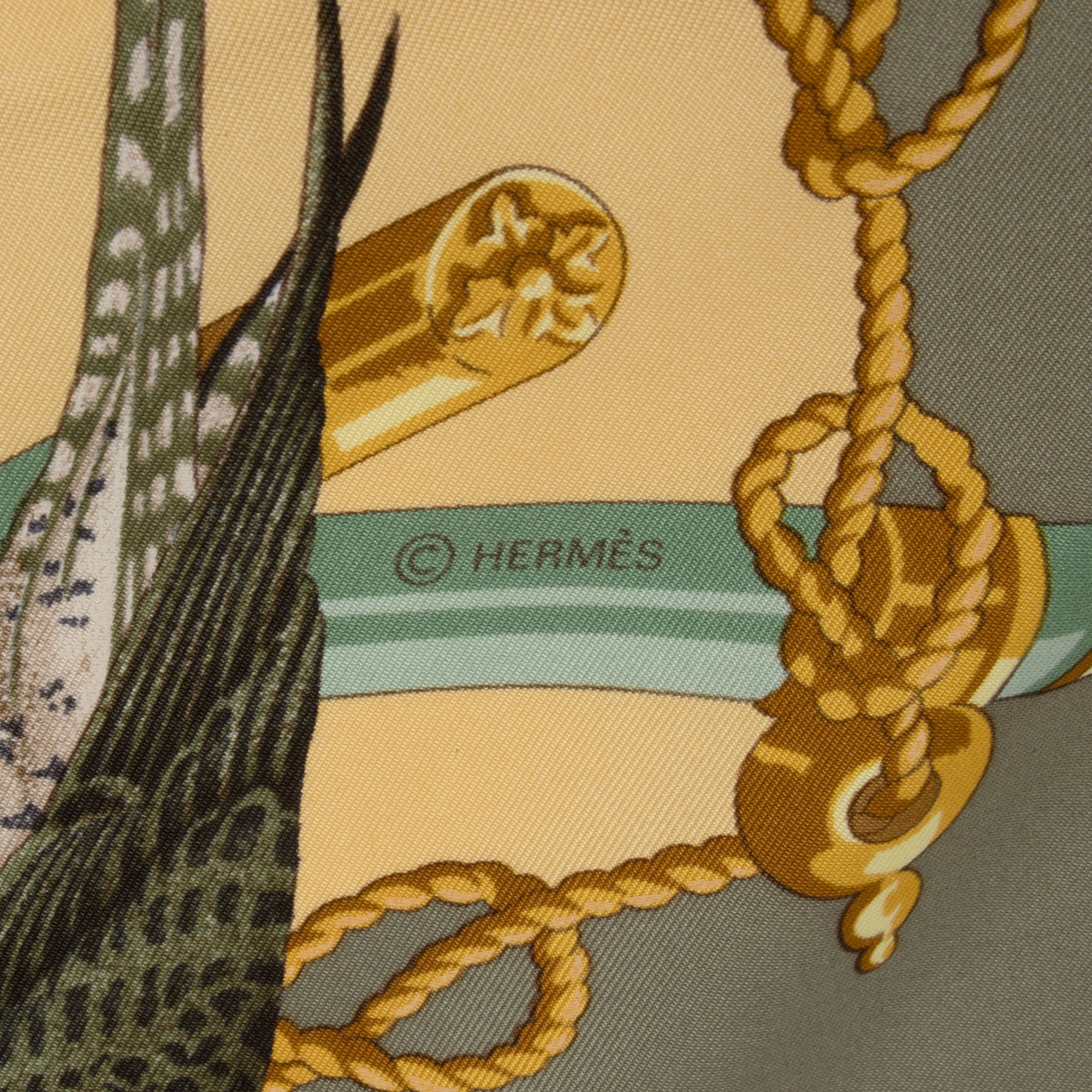 Hermes Silk Les Oiseaux Du Roy 90cm Scarf (SHF-EvZMjk)