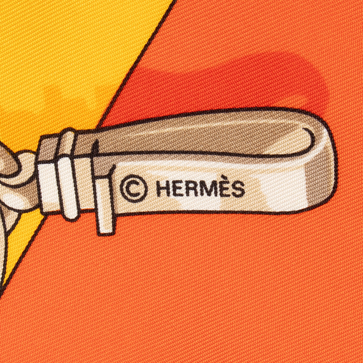 Hermes Silk Memoire d'Hermes 90cm Scarf