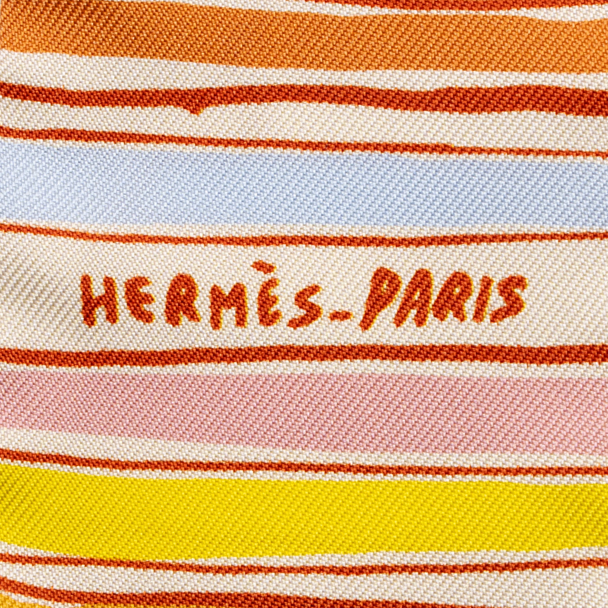 Hermes Silk Rayures d'Ete Twilly