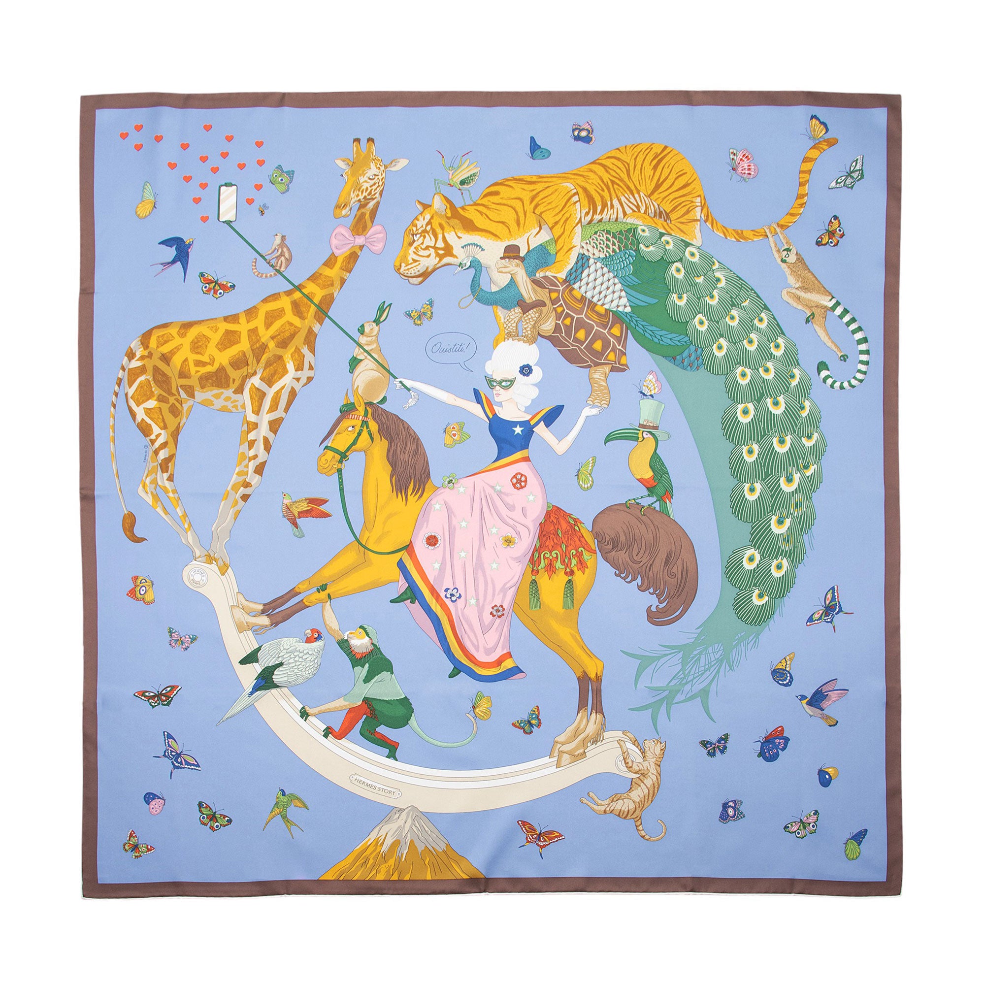 Hermes Silk Story 90cm Scarf (SHF-fOyP1N)