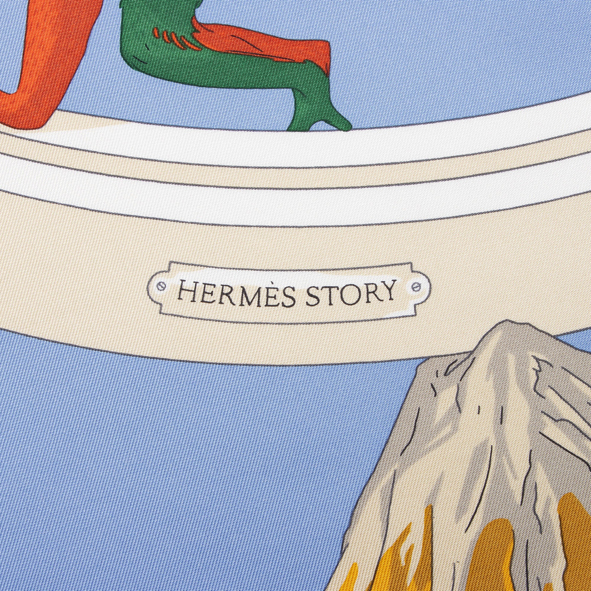 Hermes Silk Story 90cm Scarf (SHF-fOyP1N)