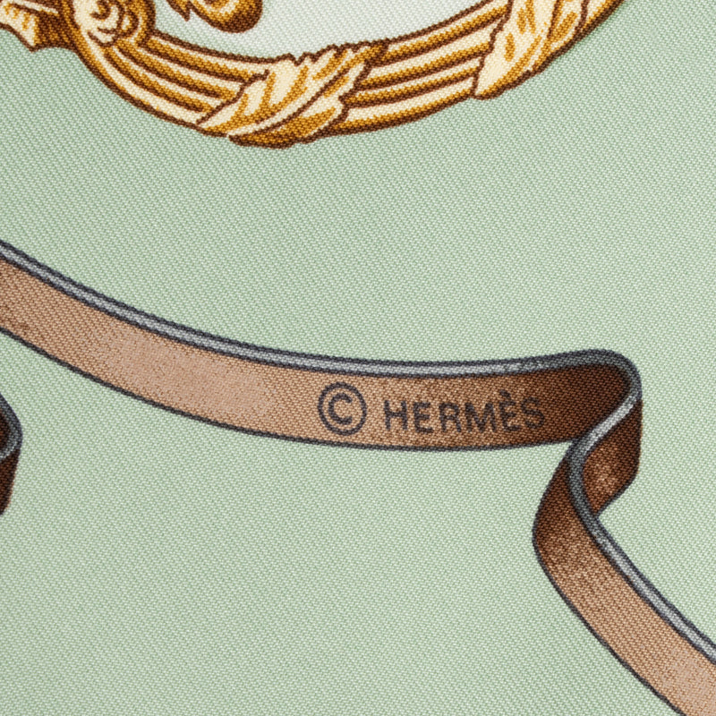 Hermes Silk The Royal Mews 90cm Scarf (SHF-UE93iv)