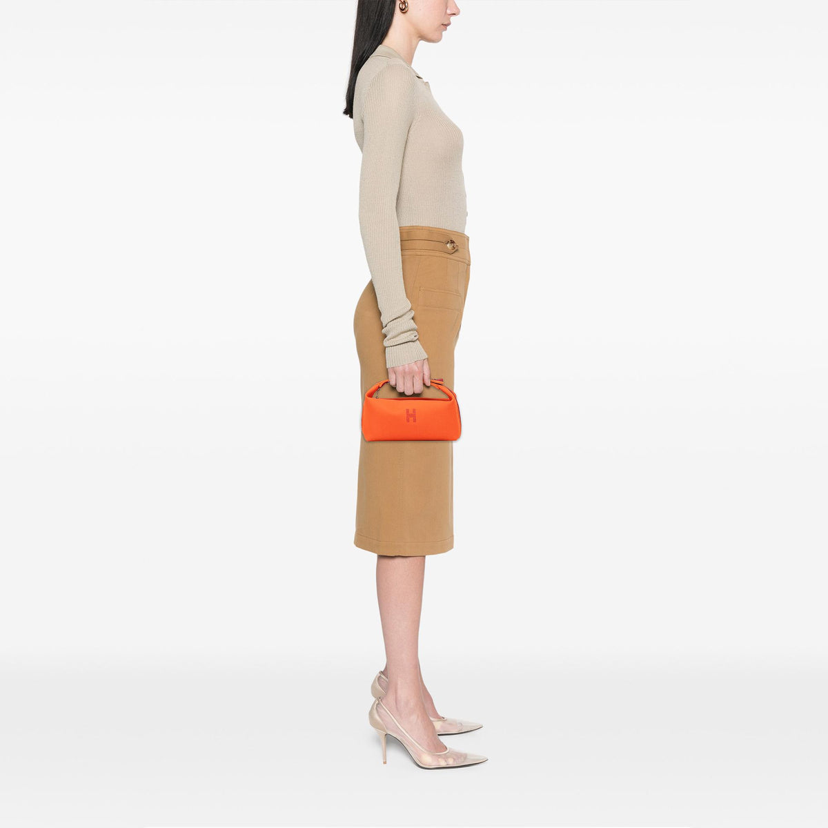Hermes Small Toile Bride A Brac Case