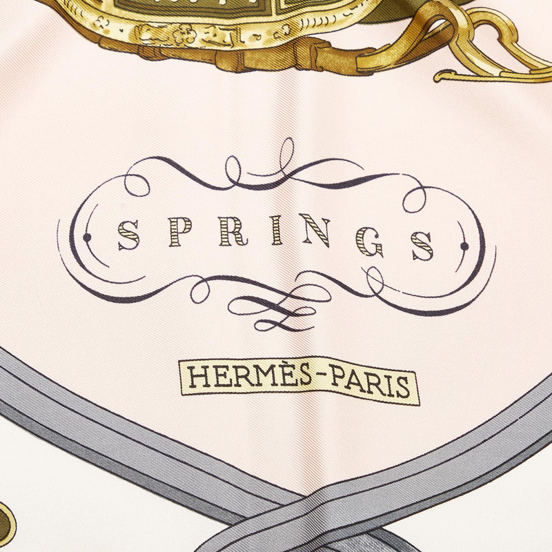 Hermes Springs Silk Scarf (SHG-36435)