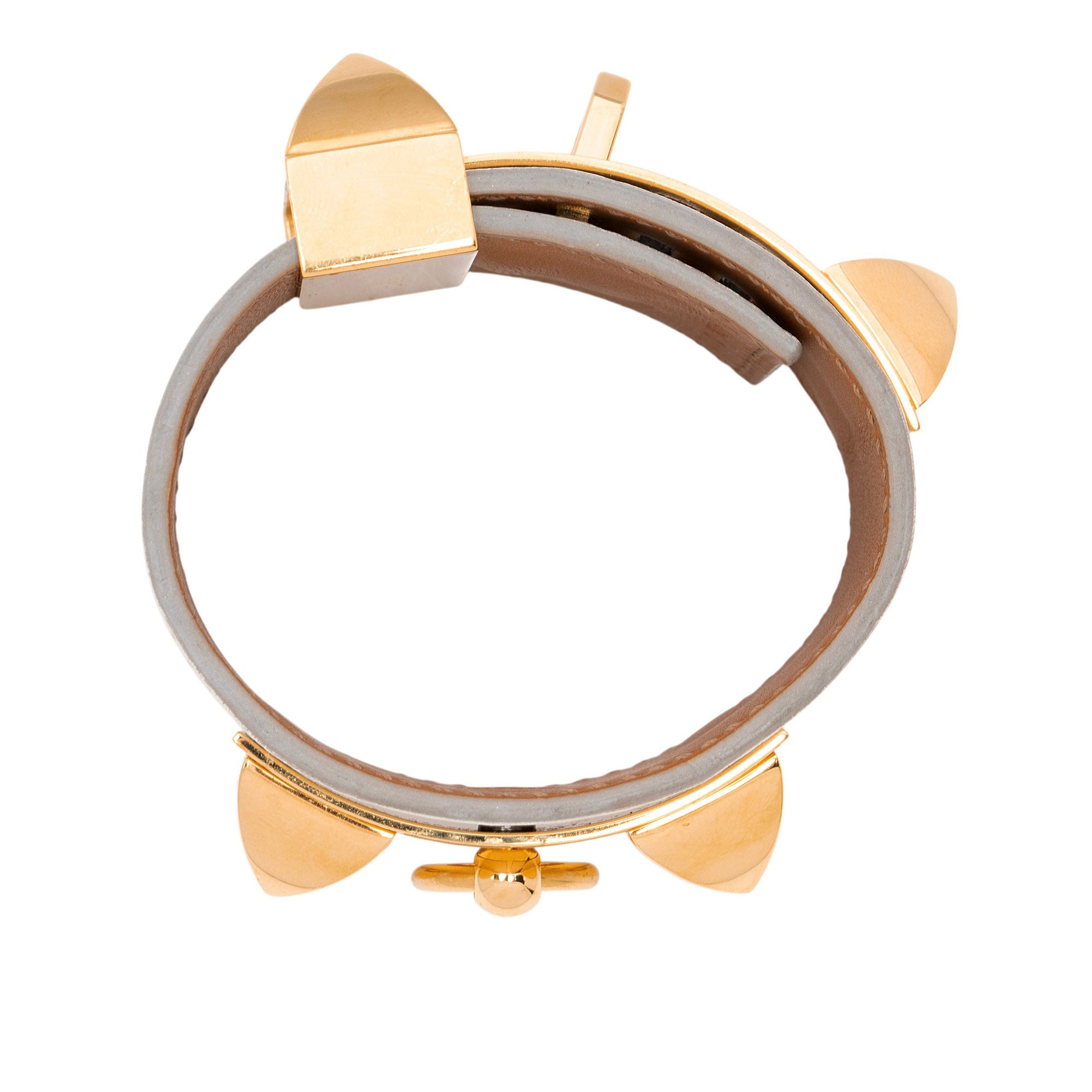Hermes Swift Calfskin Collier de Chien Bracelet
